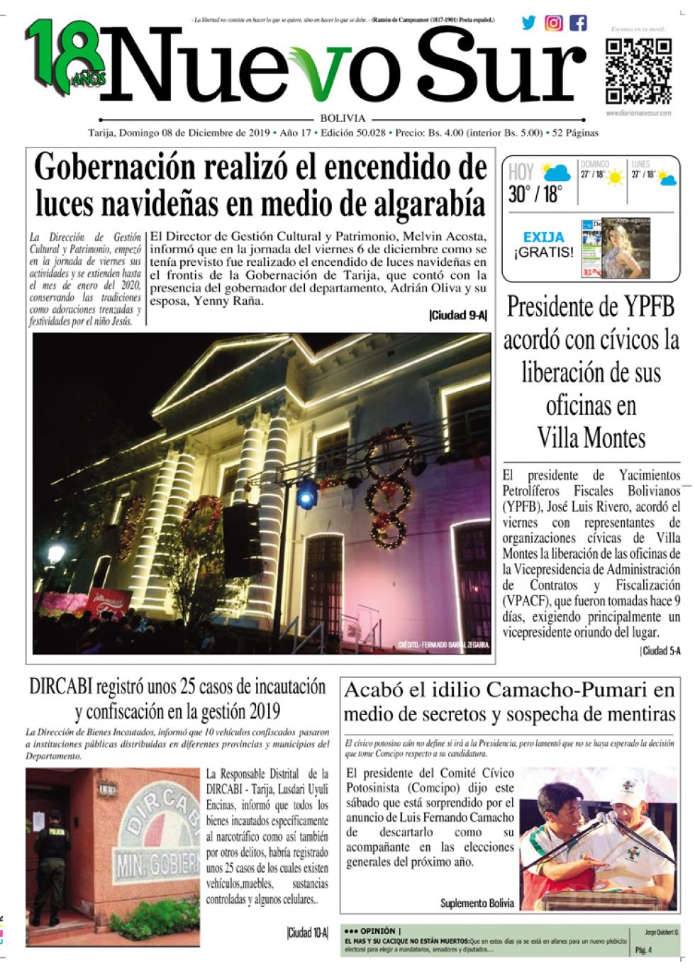Nuevo Sur, Tarija.