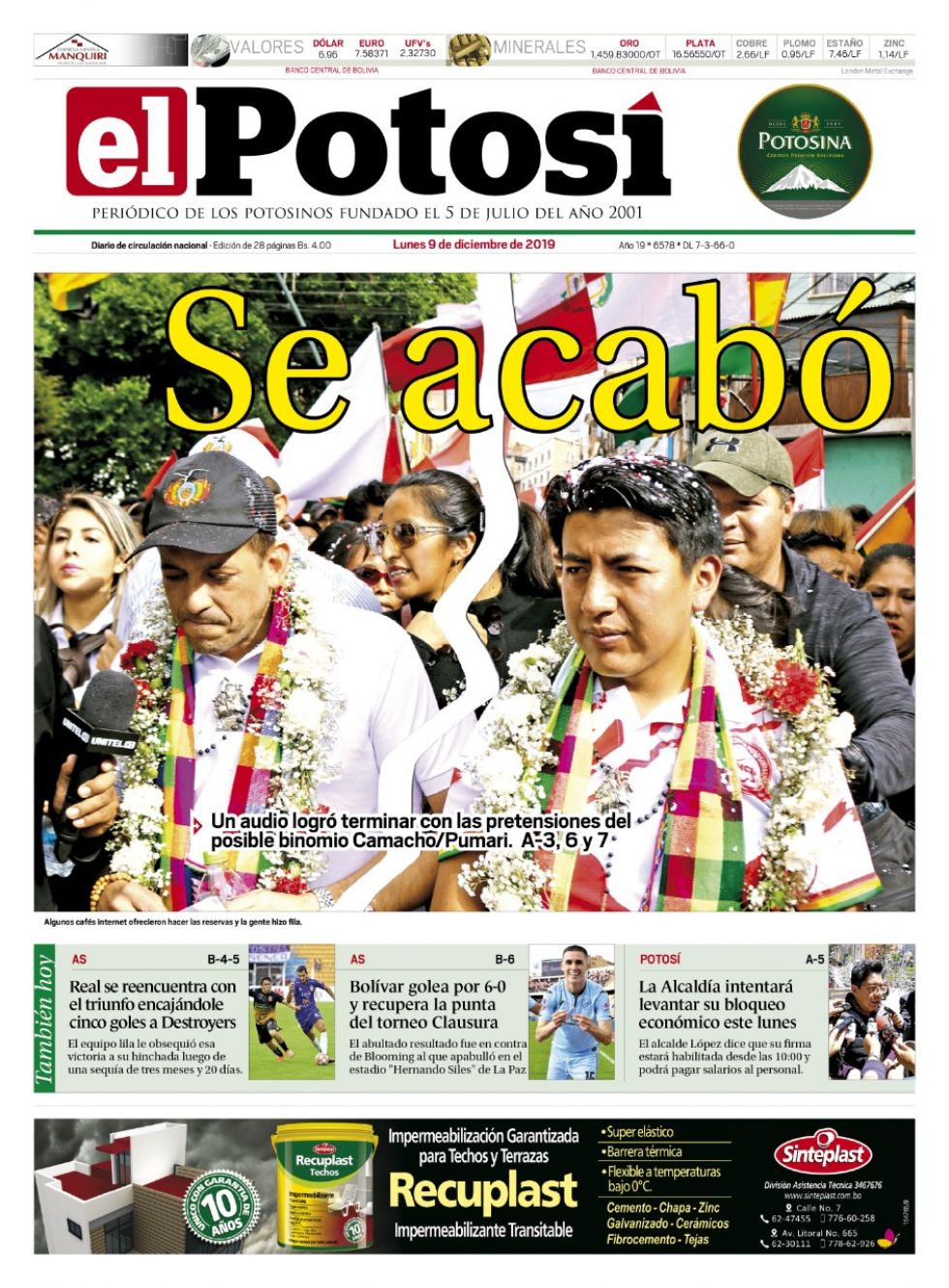 El Potosí.