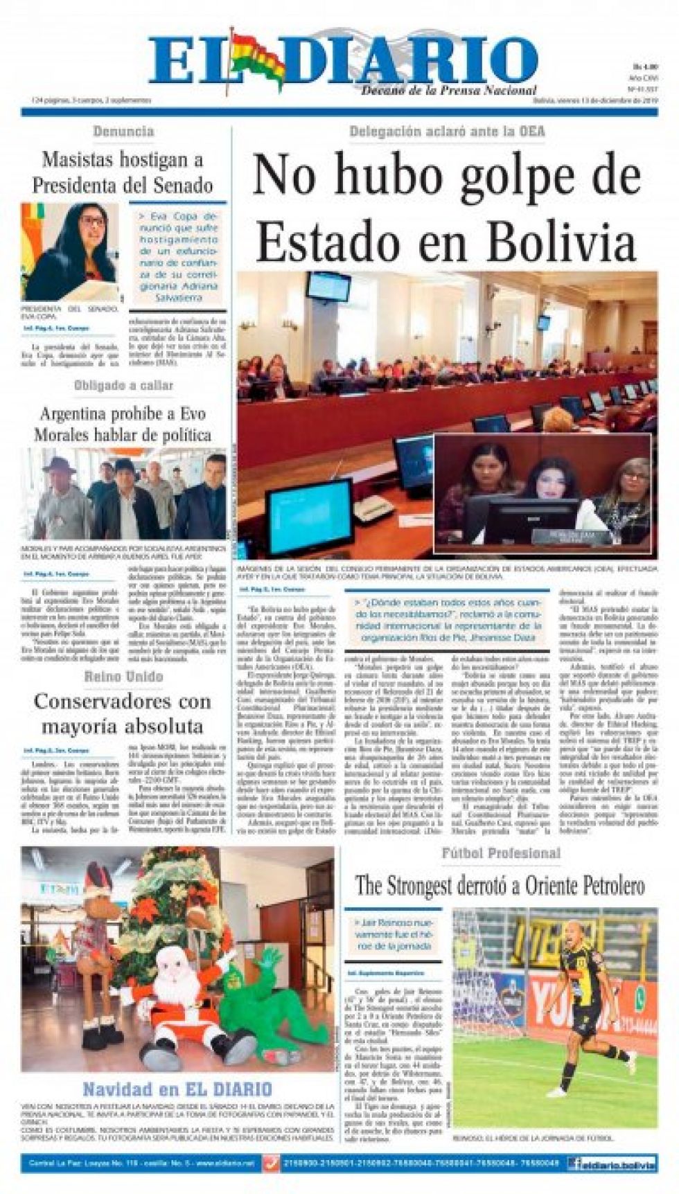 El Diario, La Paz.
