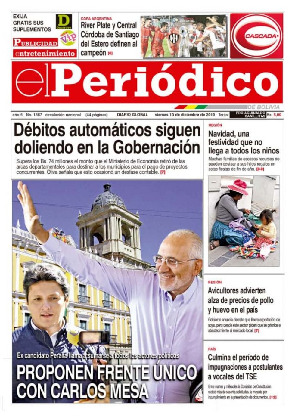El Periódico, Tarija.