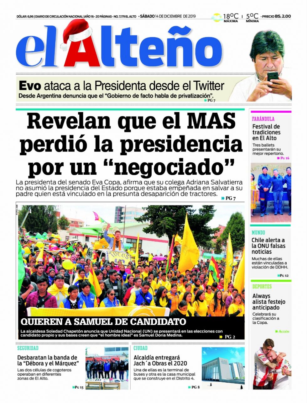 El Alteño, El Alto.