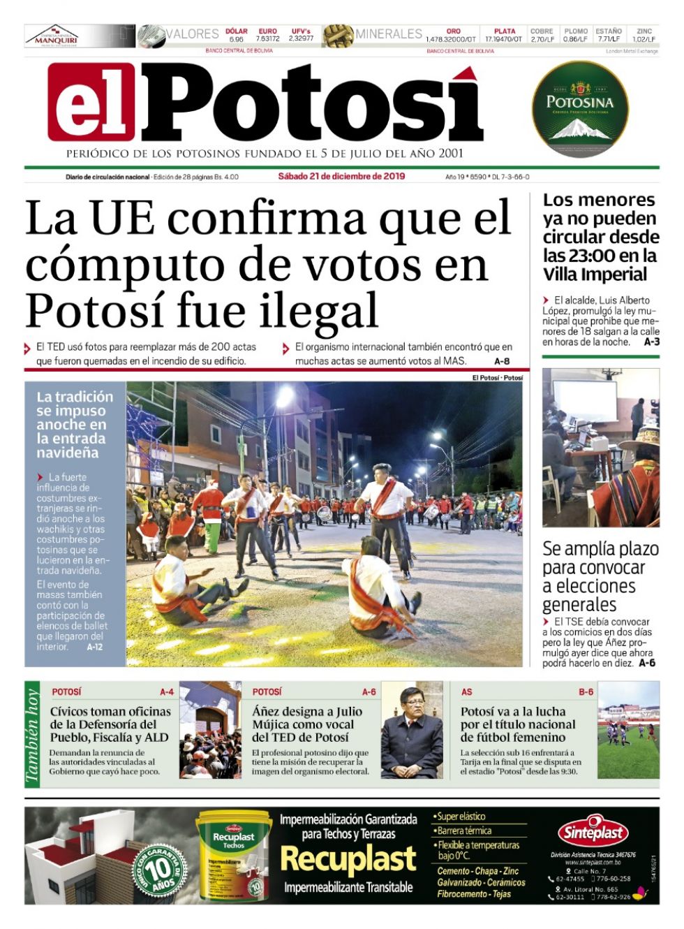 El Potosí.