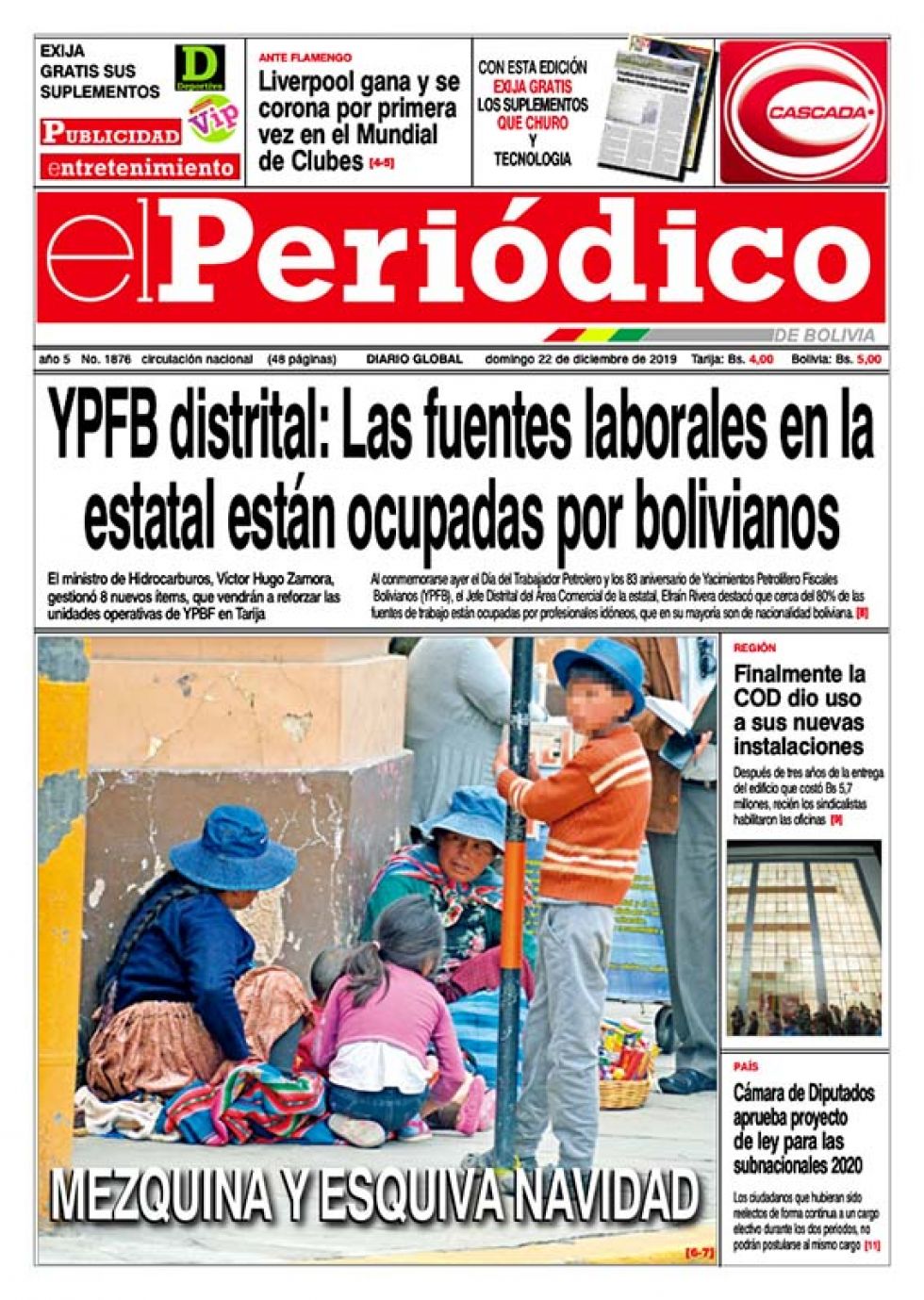 El Periódico, Tarija.