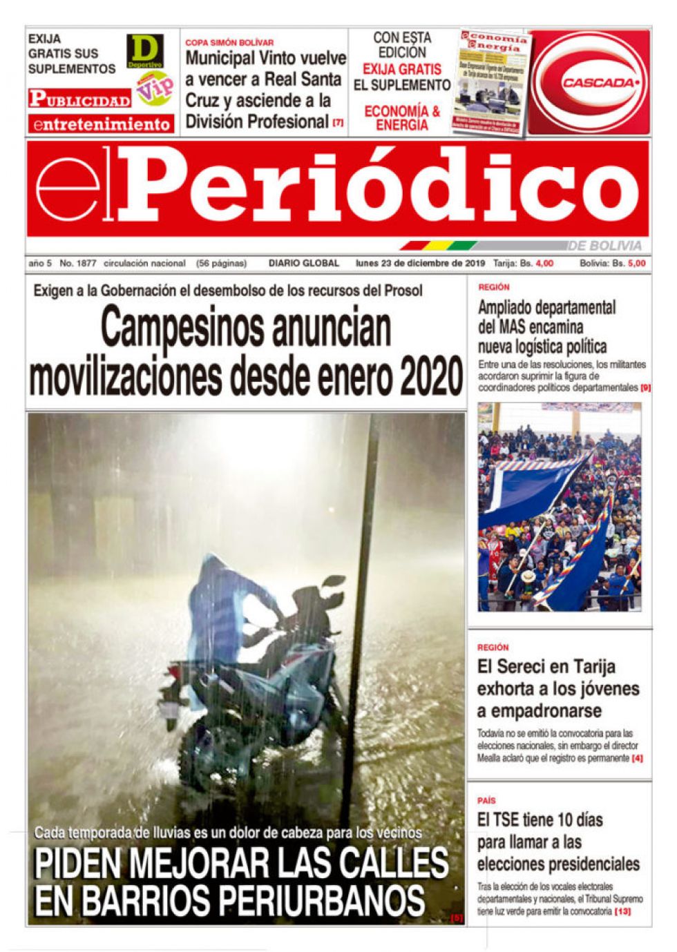 El Periódico, Tarija.