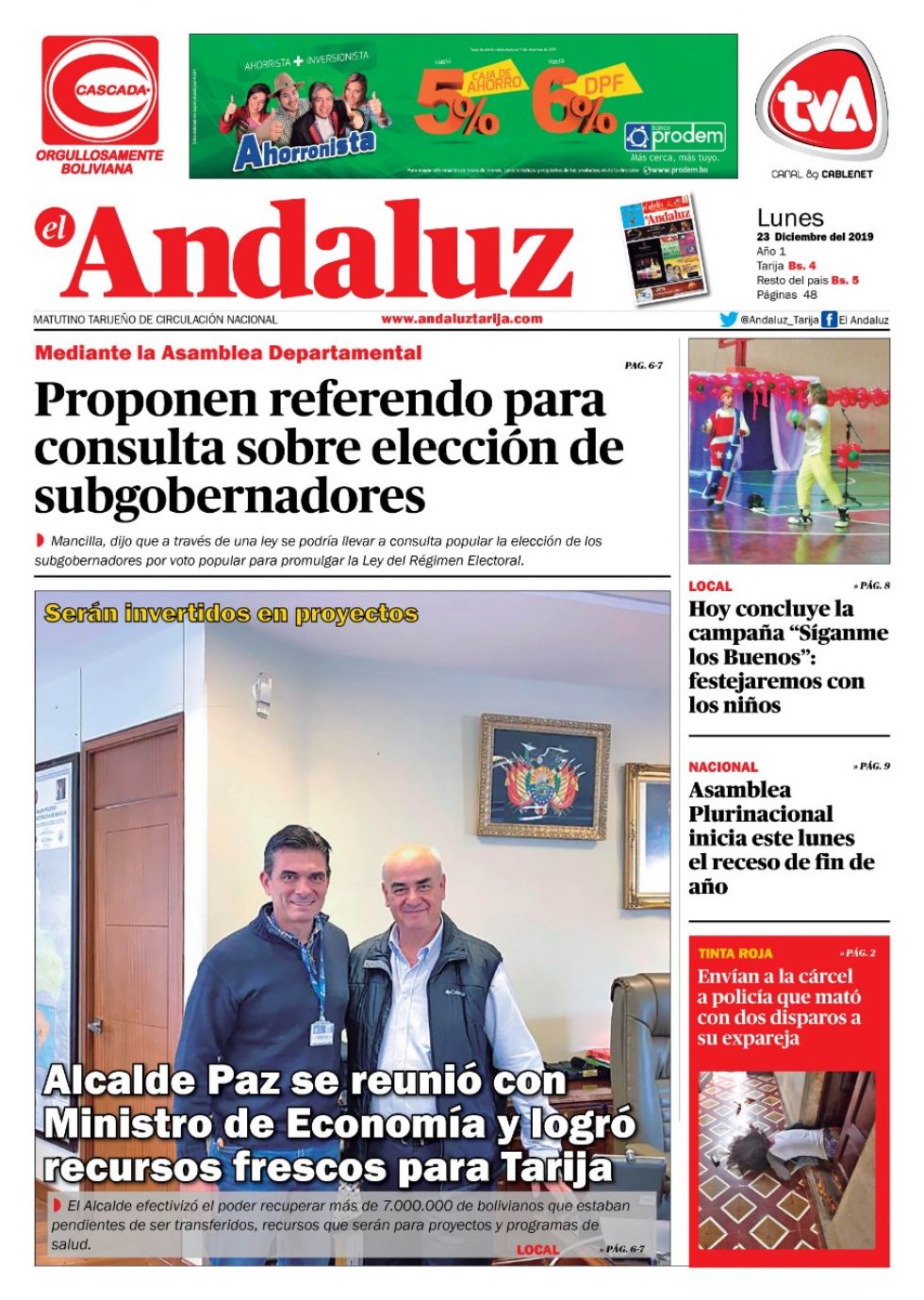 El Andaluz, Tarija.
