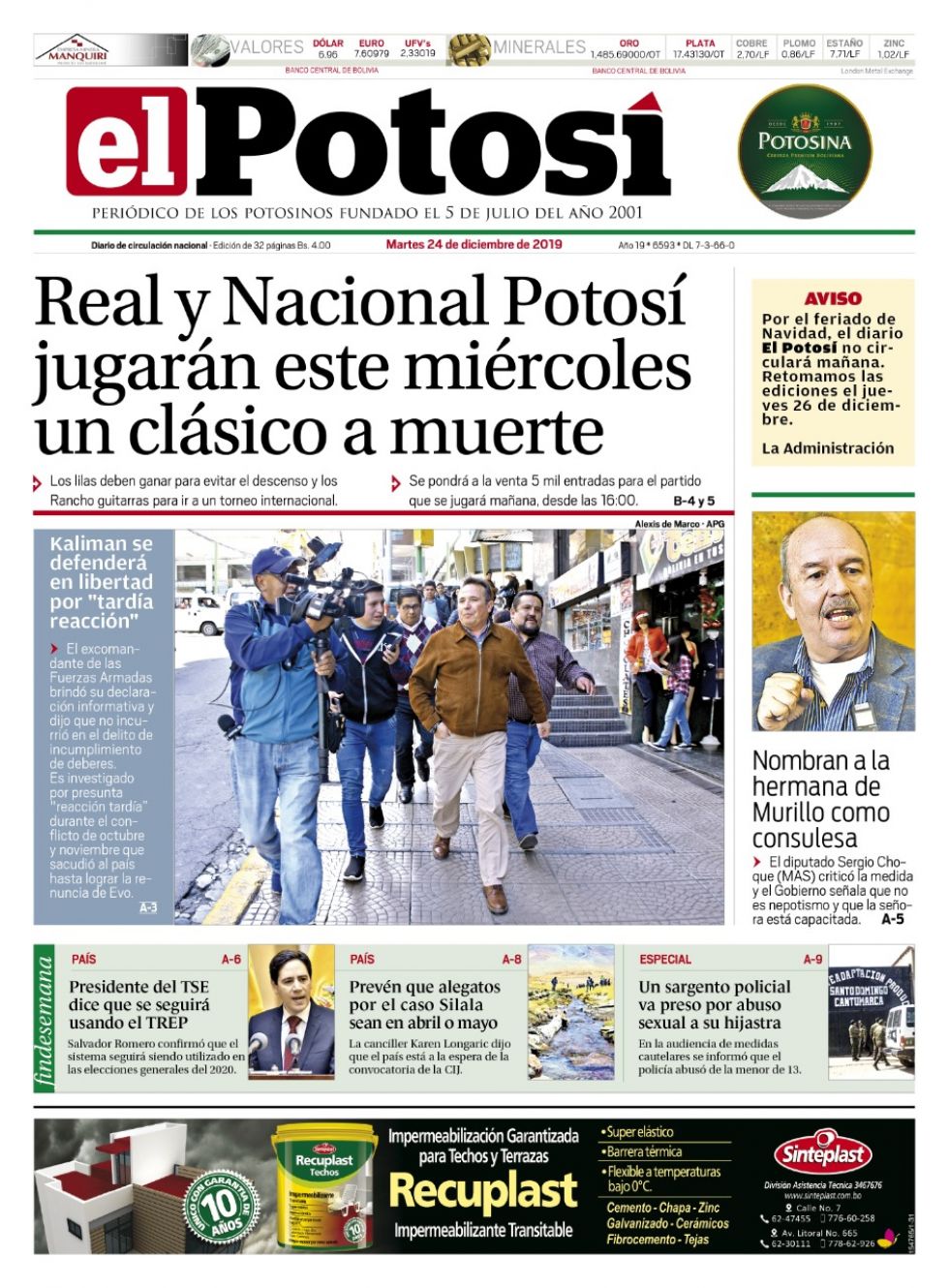 El Potosí.