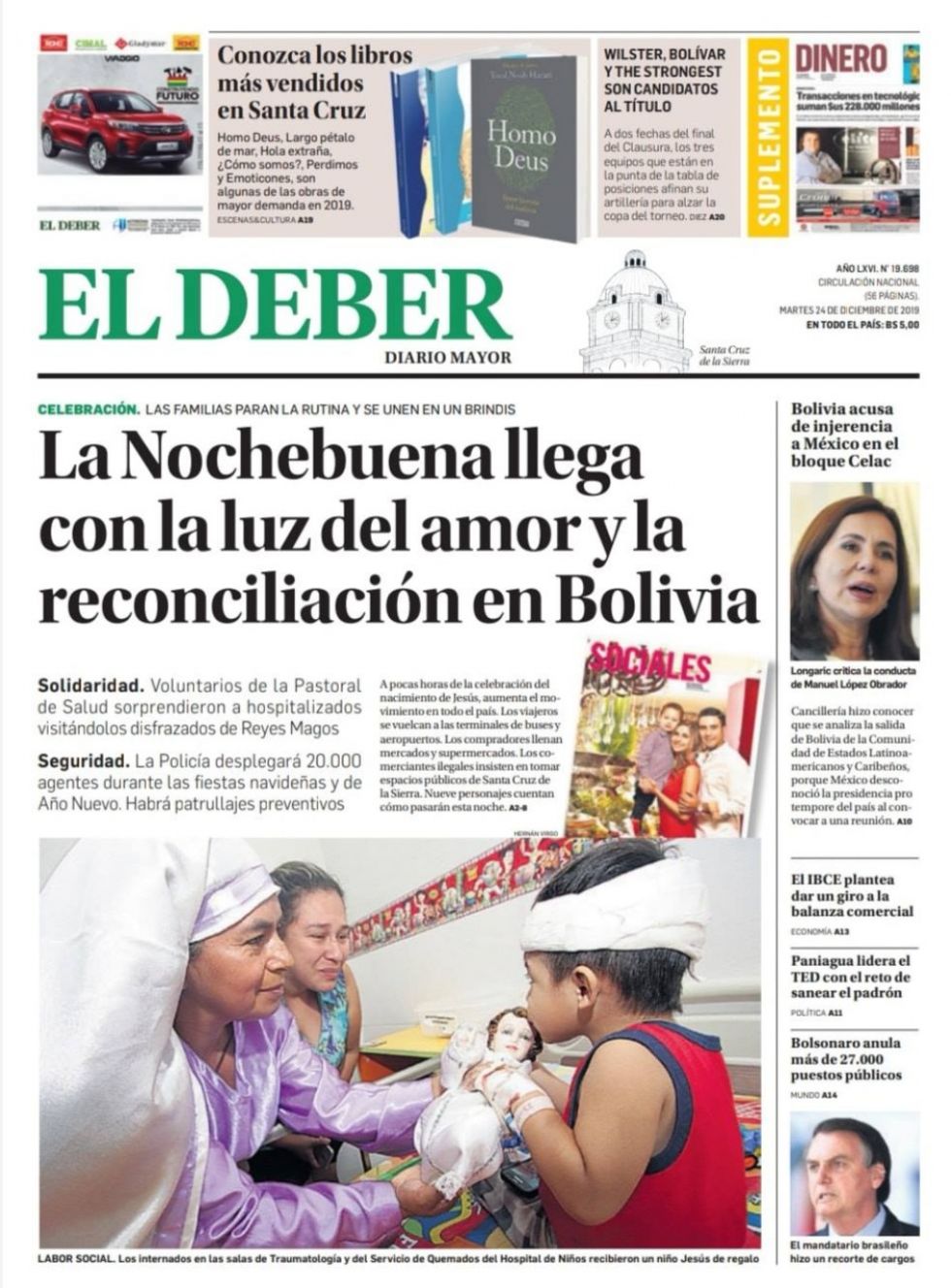 El Deber, Santa Cruz.
