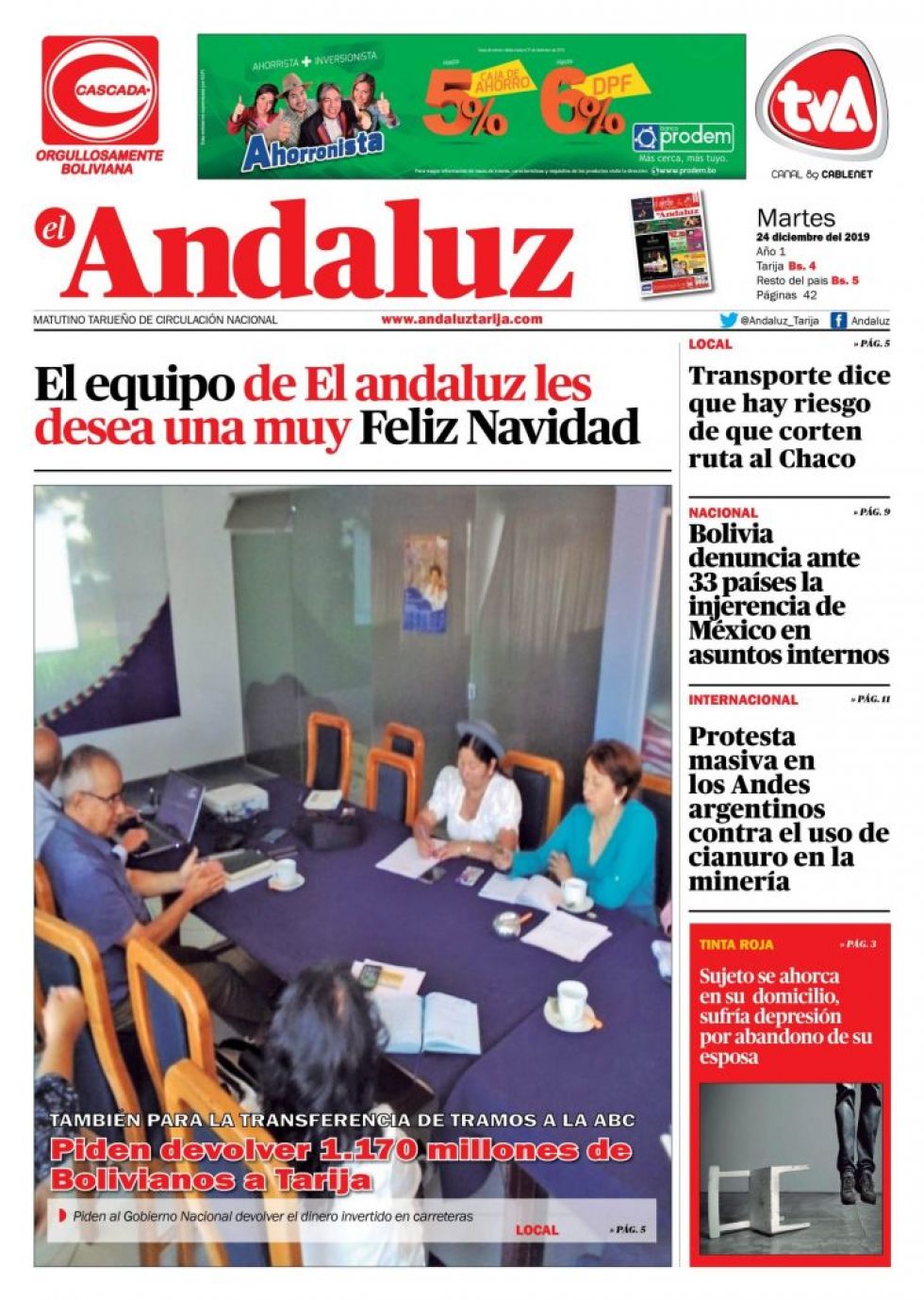El Andaluz, Tarija.