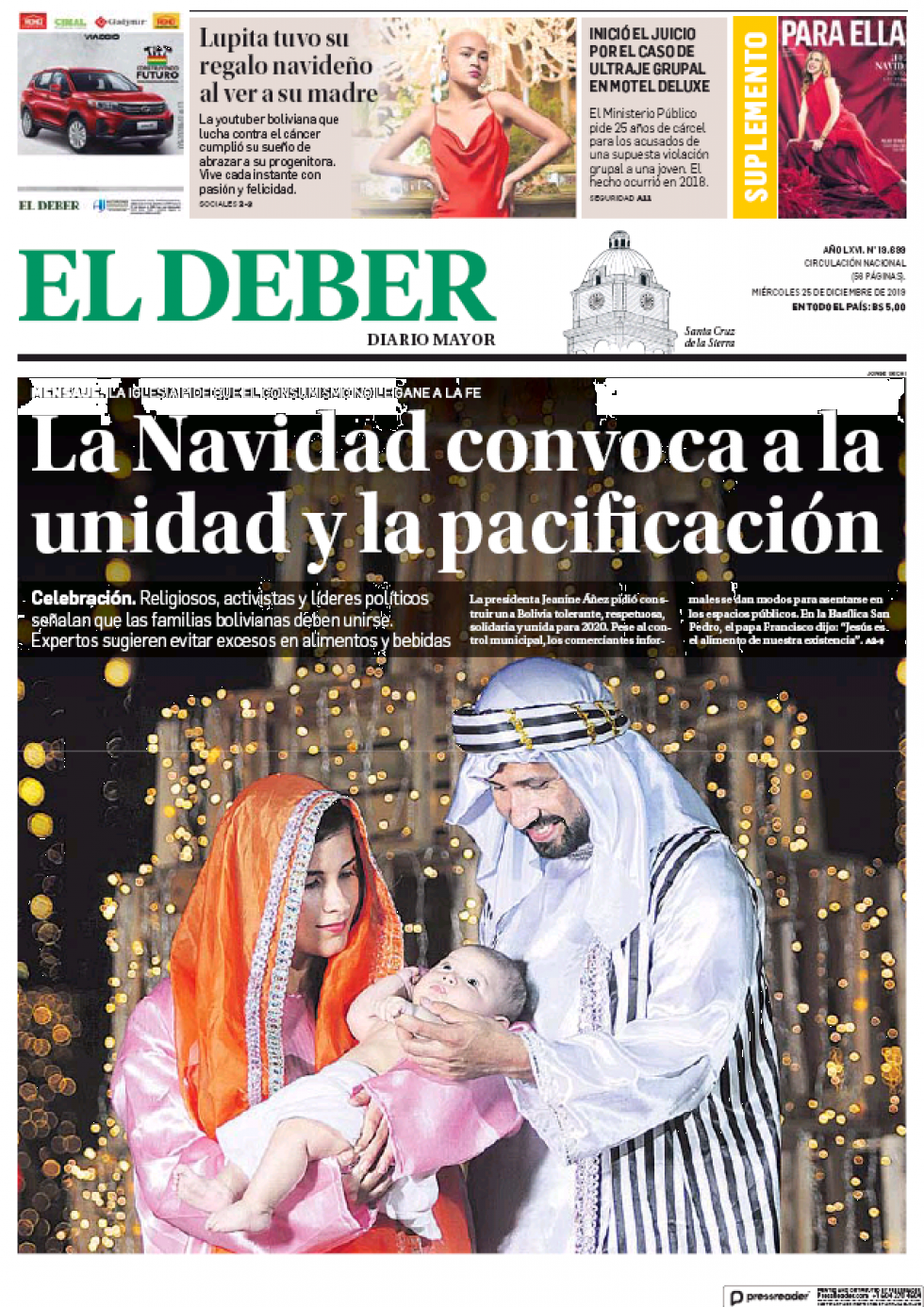 El Deber, Santa Cruz.