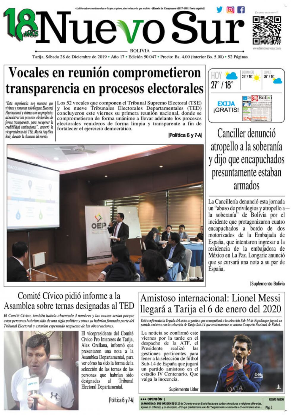 Nuevo Sur, Tarija.