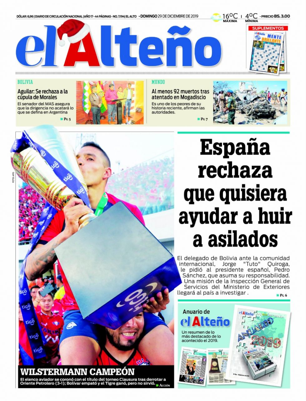 El Alteño, El Alto.