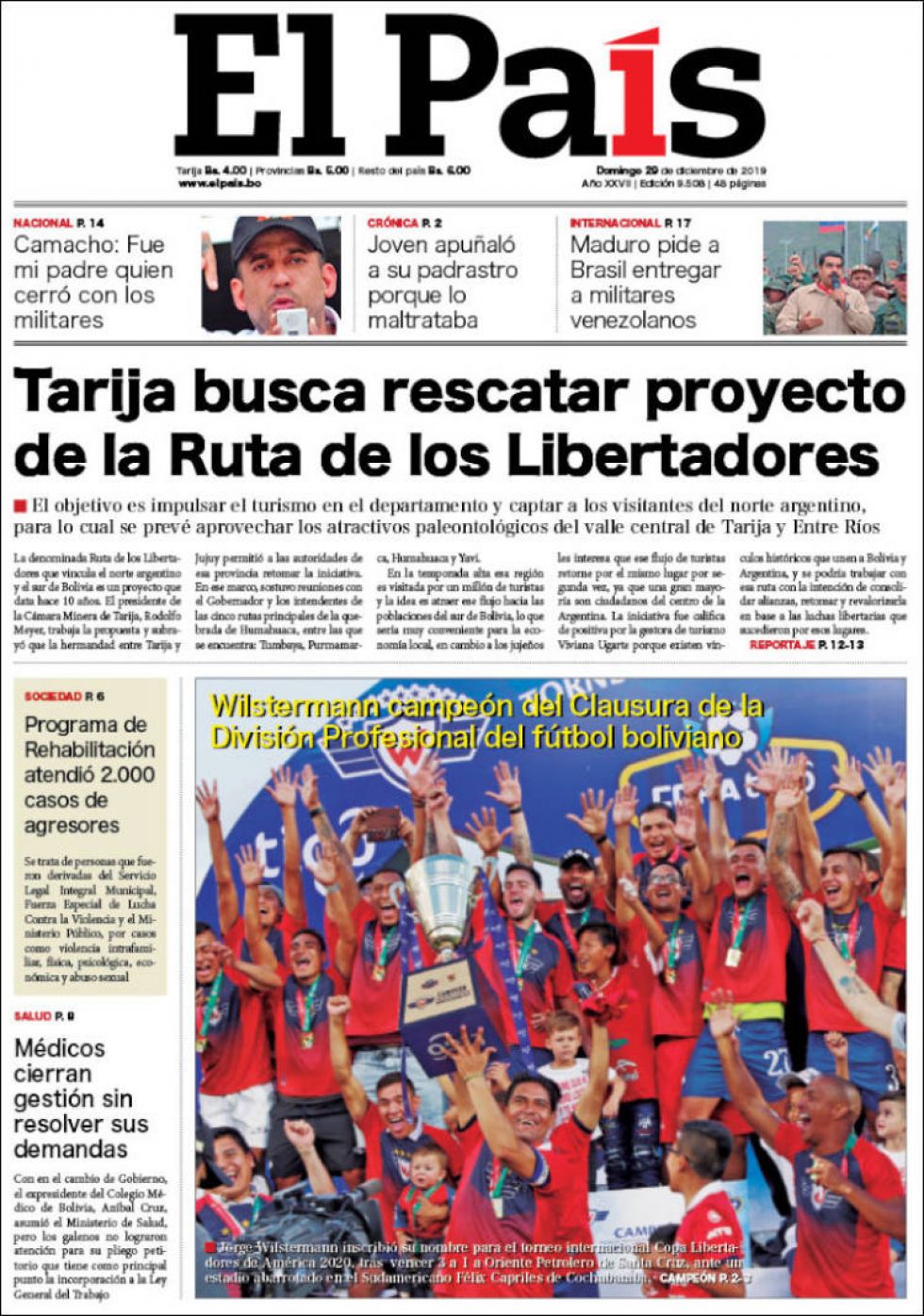 El País, Tarija.