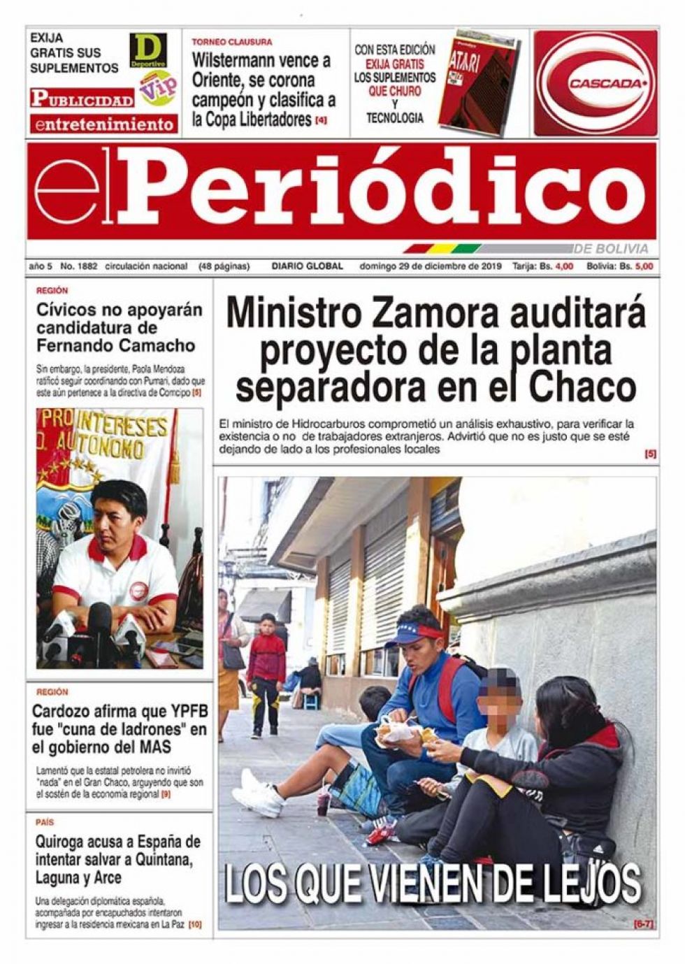 El Periódico, Tarija.