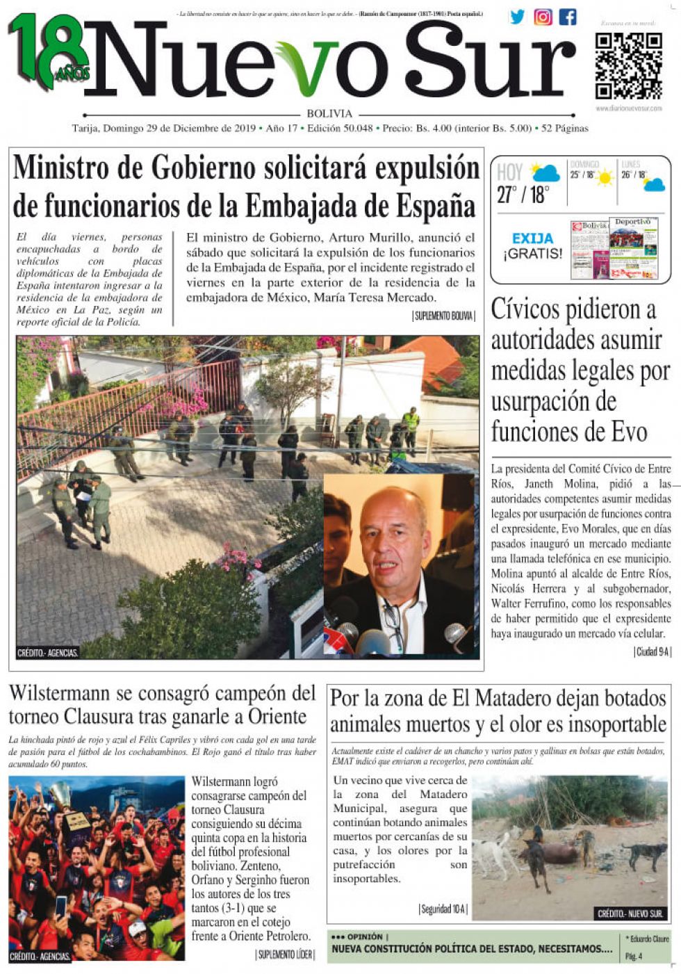 Nuevo Sur, Tarija.