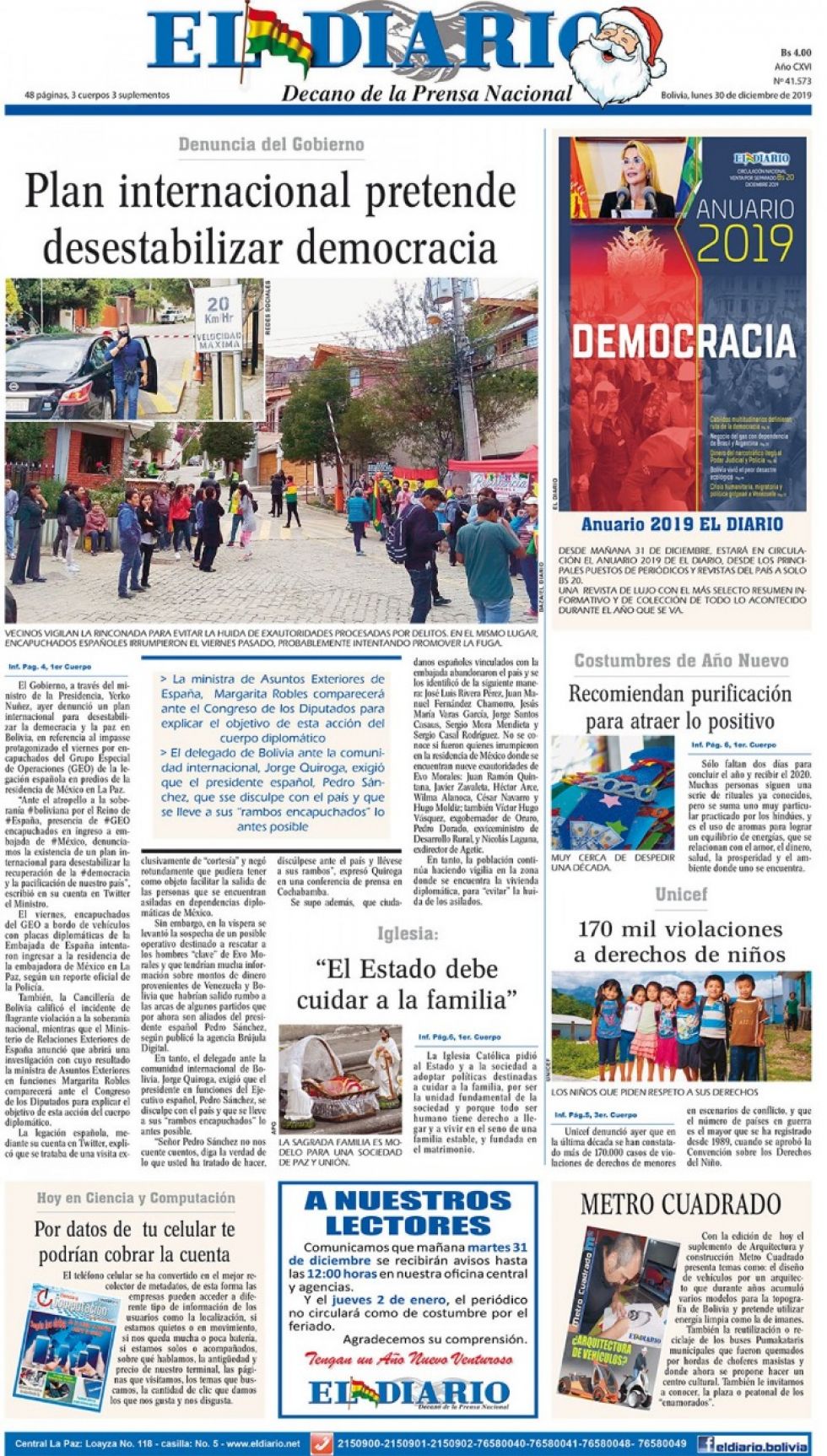 El Diario, La Paz.