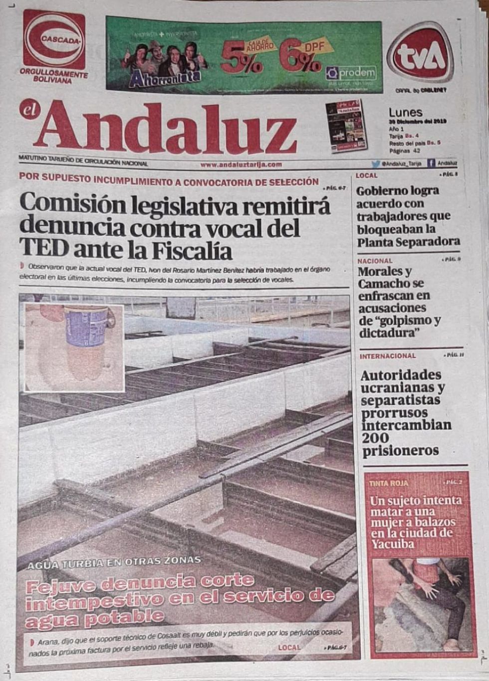 El Andaluz, Tarija.