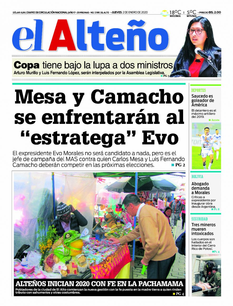 El Alteño, El Alto.