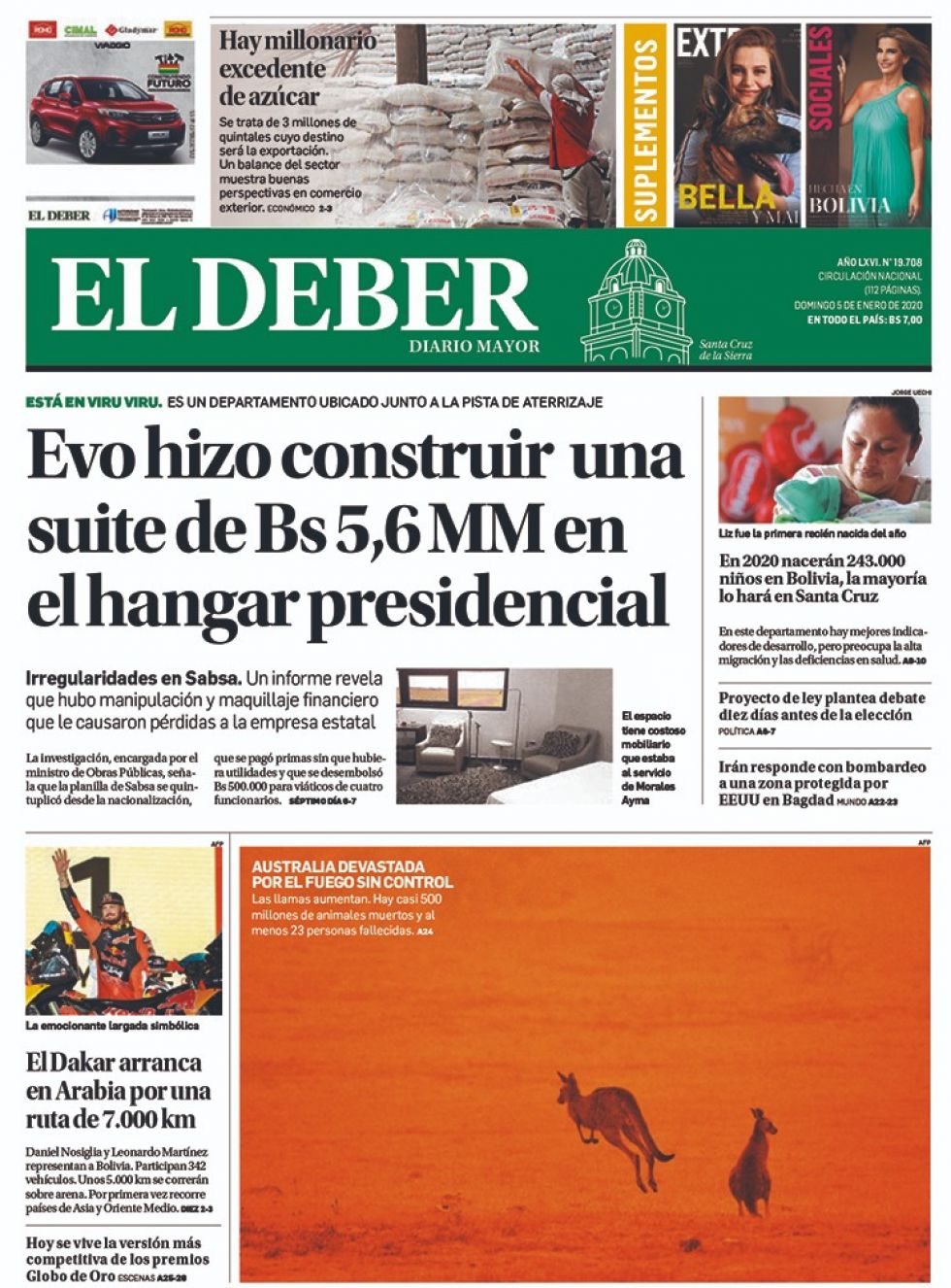 El Deber, Santa Cruz.