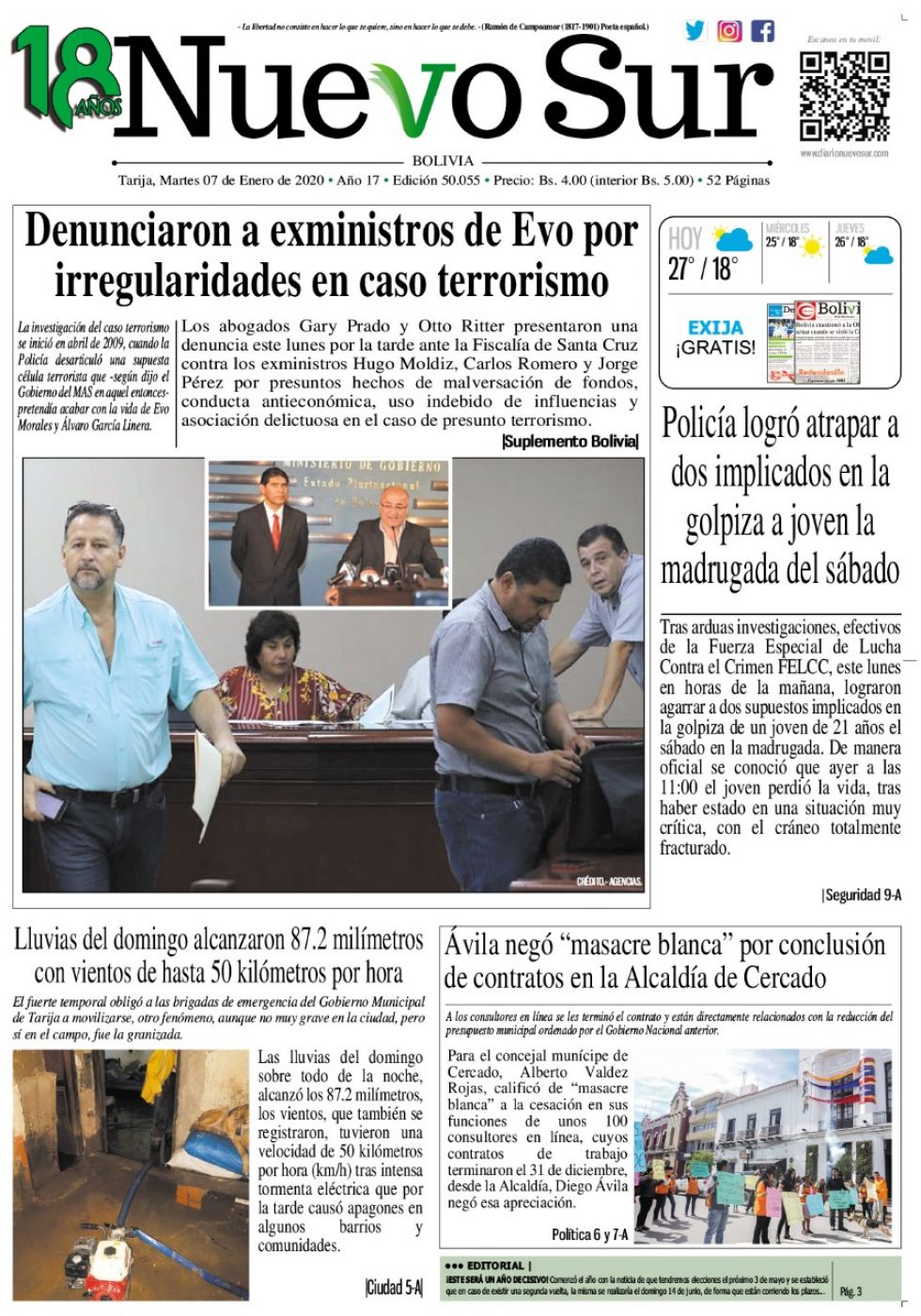 Nuevo Sur, Tarija.