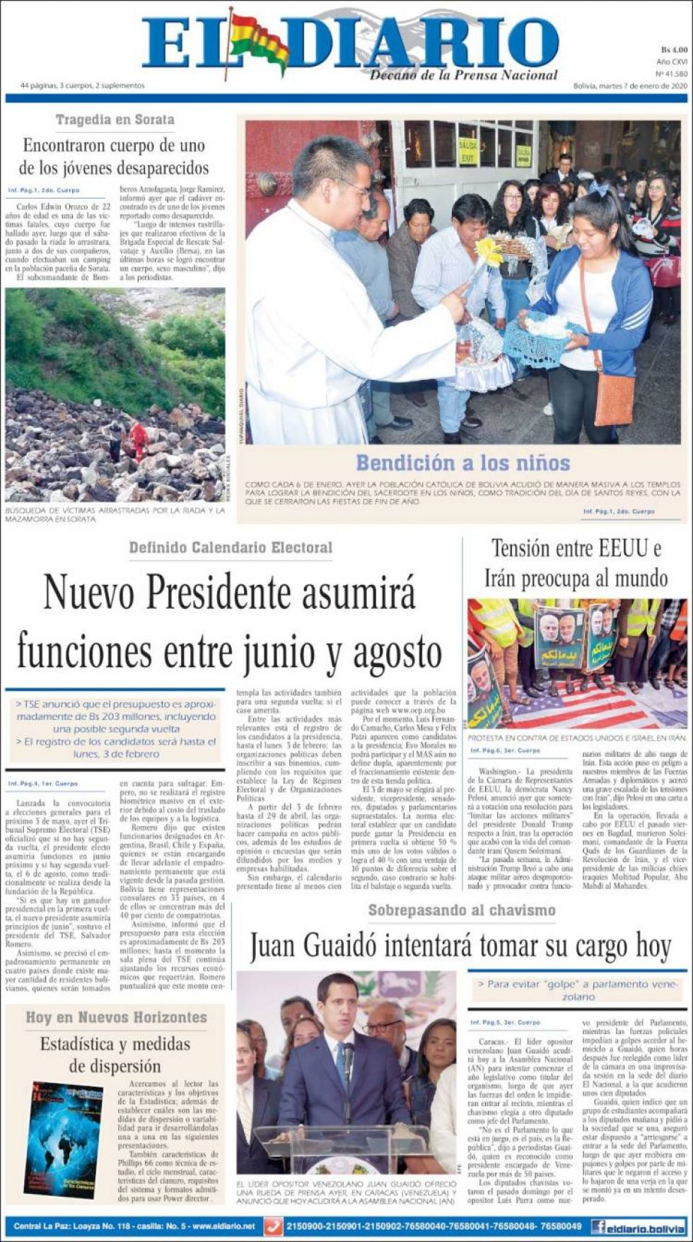 El Diario, La Paz.