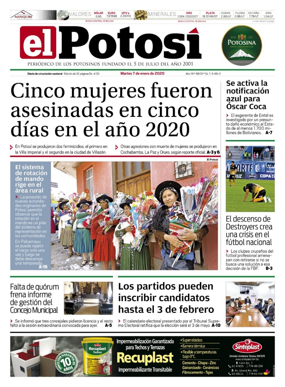 El Potosí.