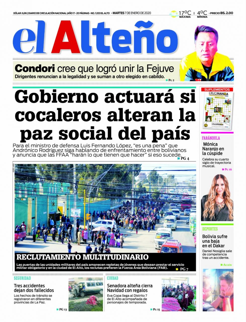 El Alteño, El Alto.