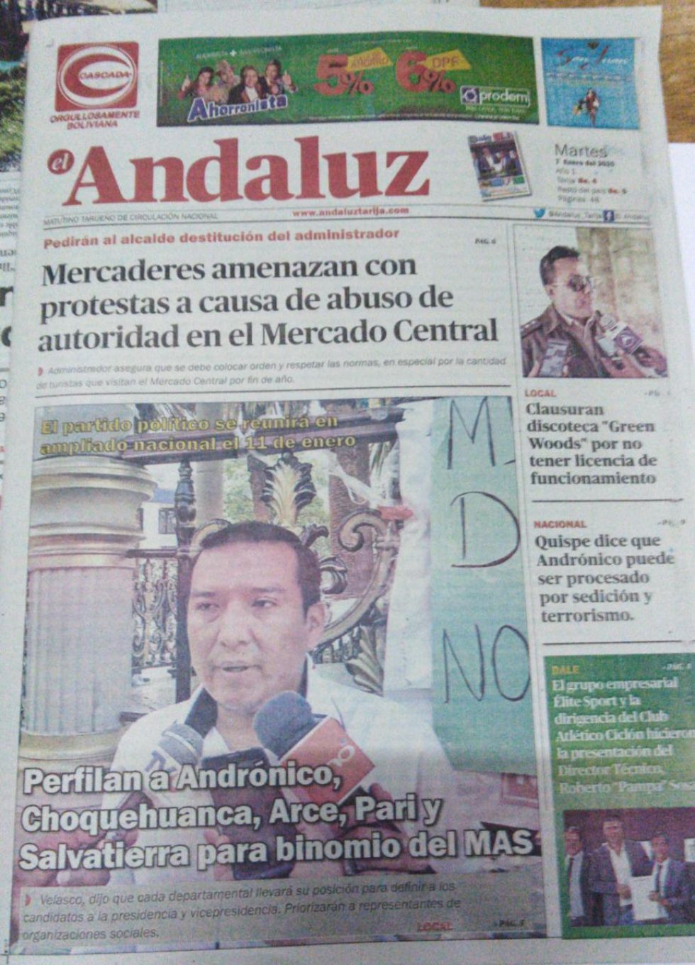 El Andaluz, Tarija.