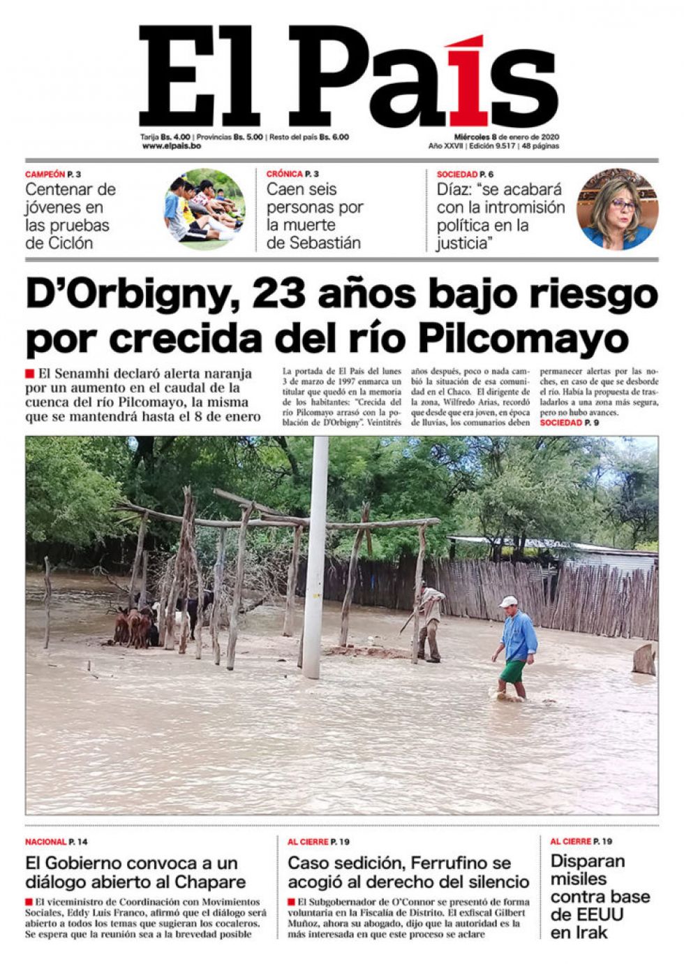 El País, Tarija.
