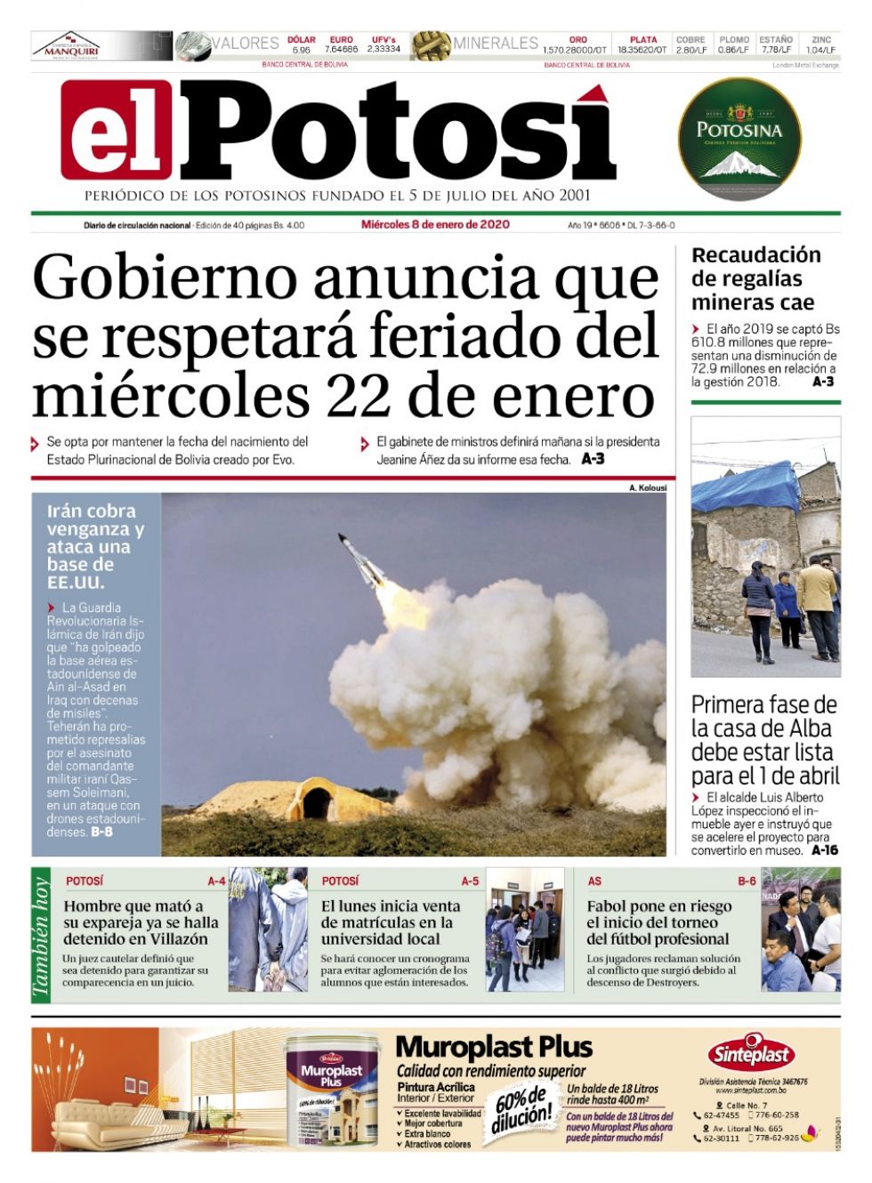 El Potosí.