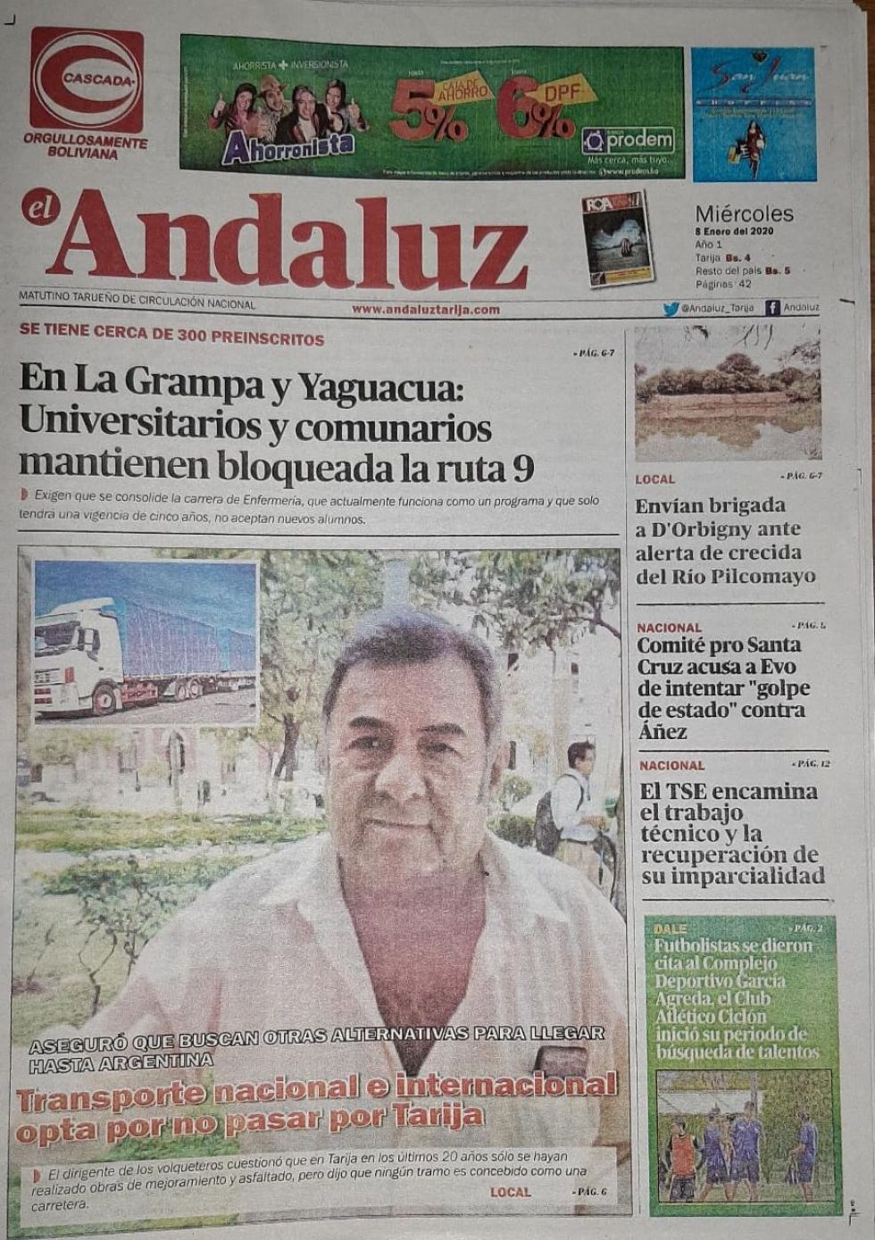 El Andaluz, Tarija.