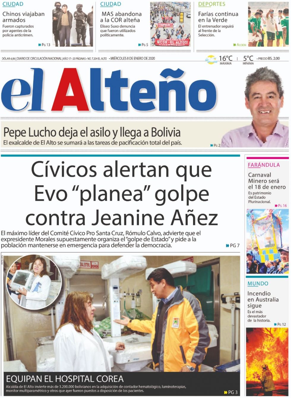 El Alteño, El Alto.