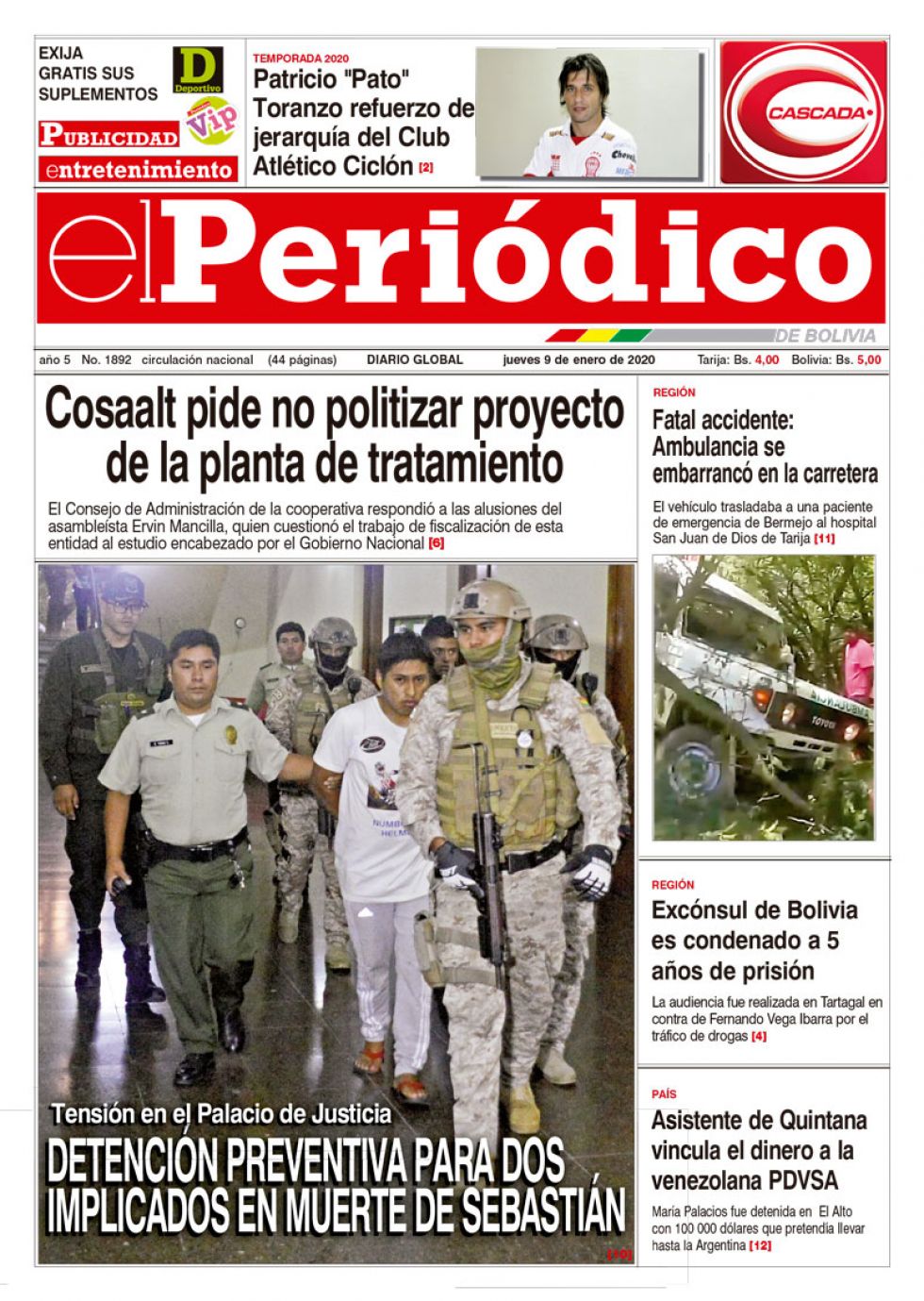 El Periódico, Tarija.