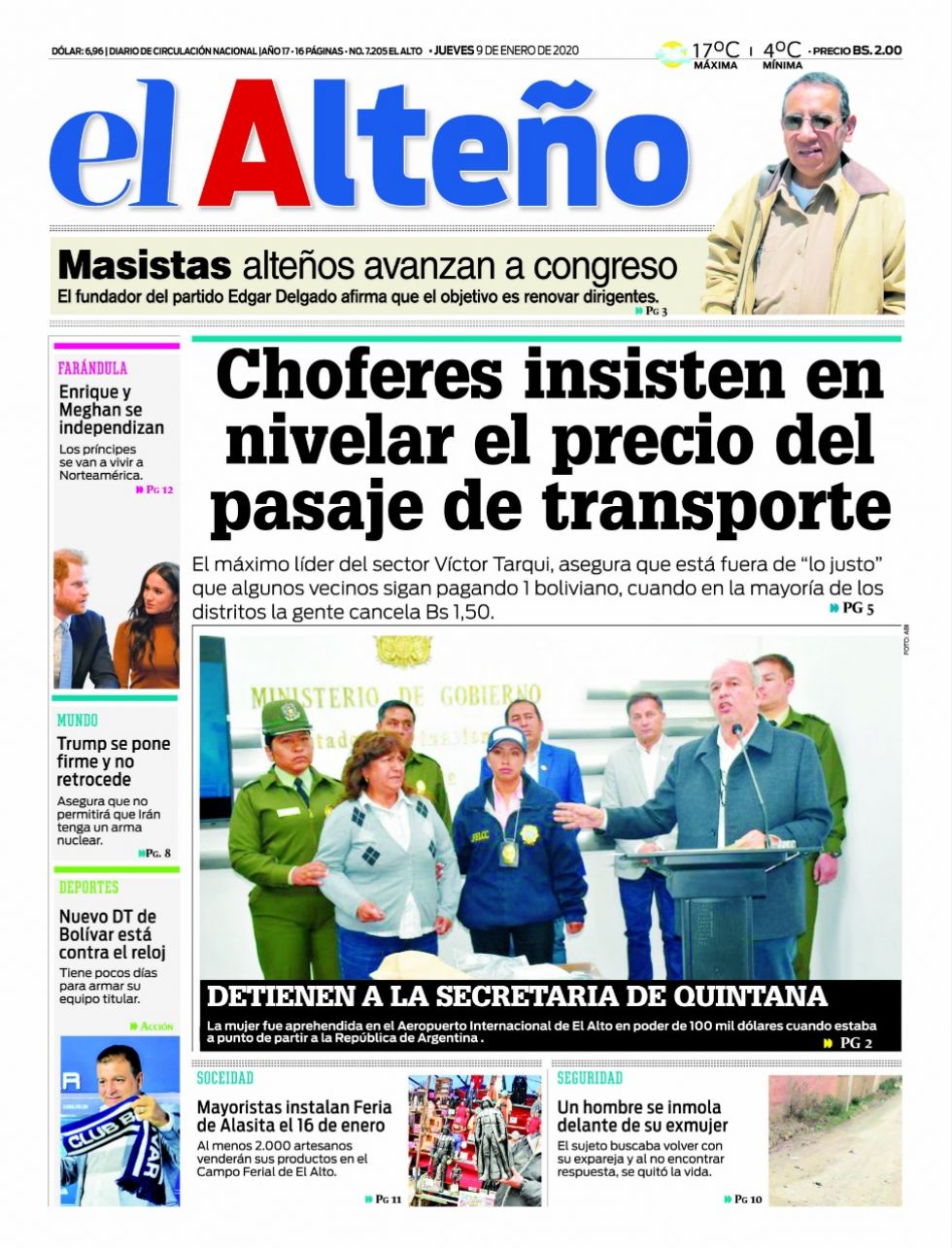 El Alteño, El Alto.