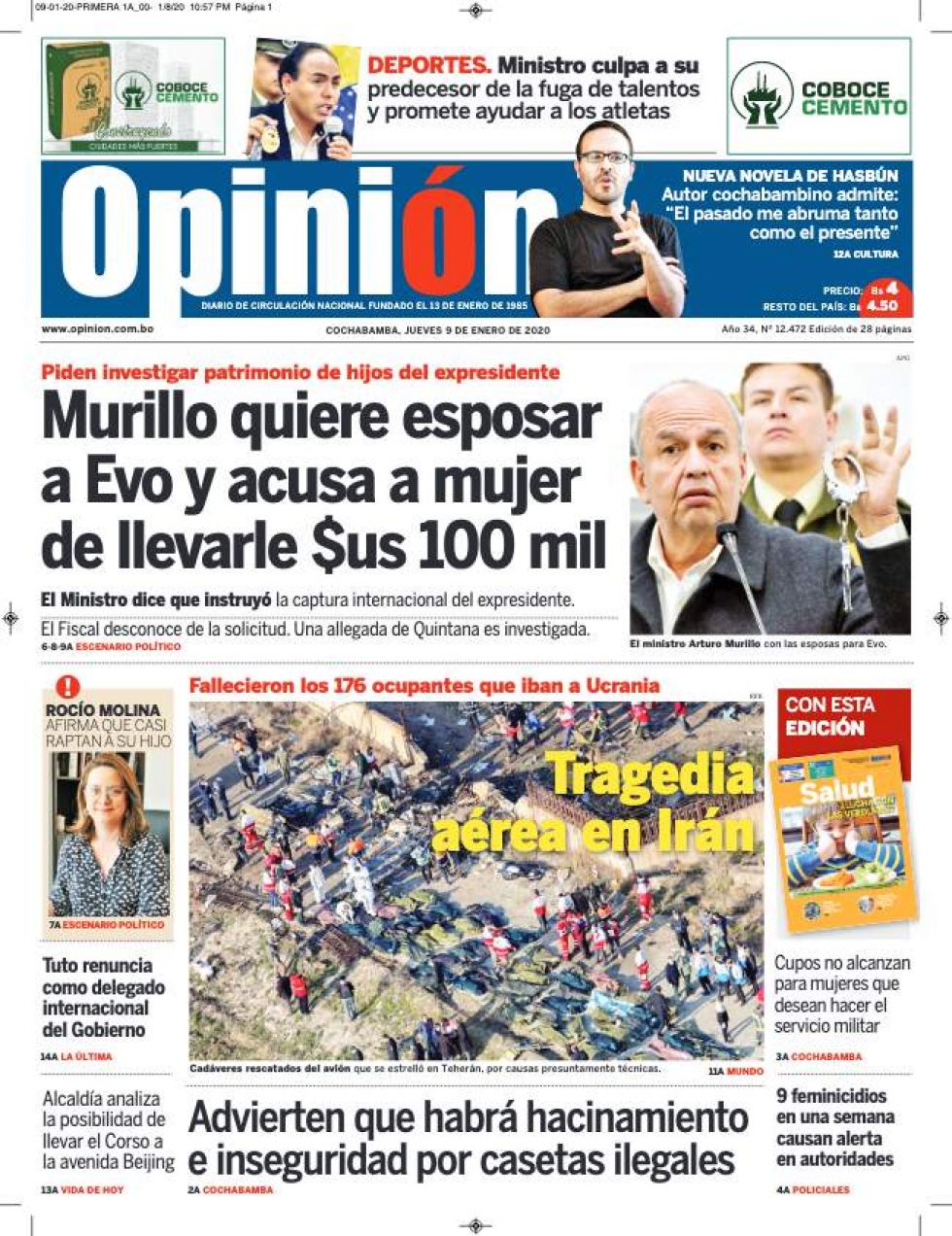 Opinión, Cochabamba.