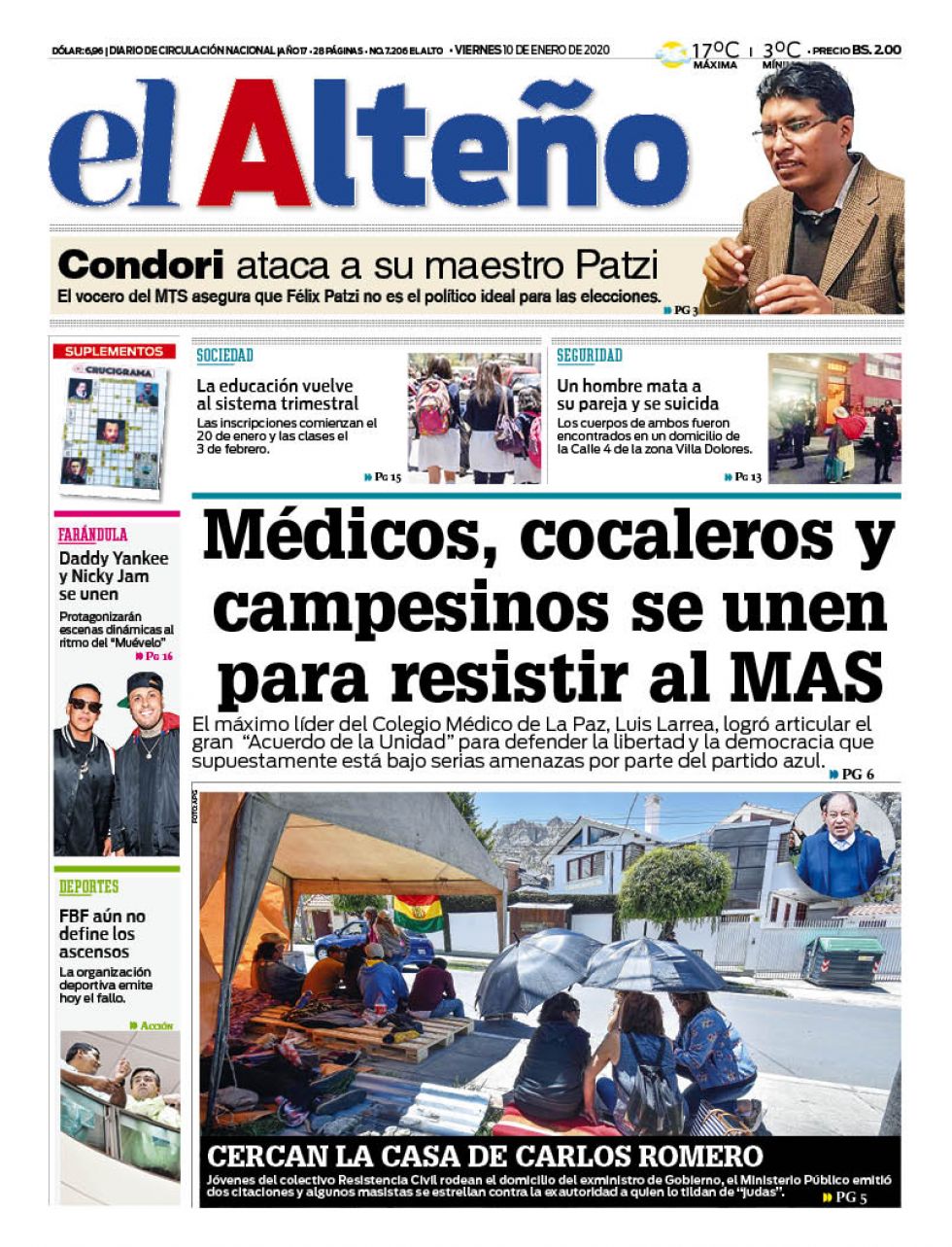 El Alteño, El Alto.