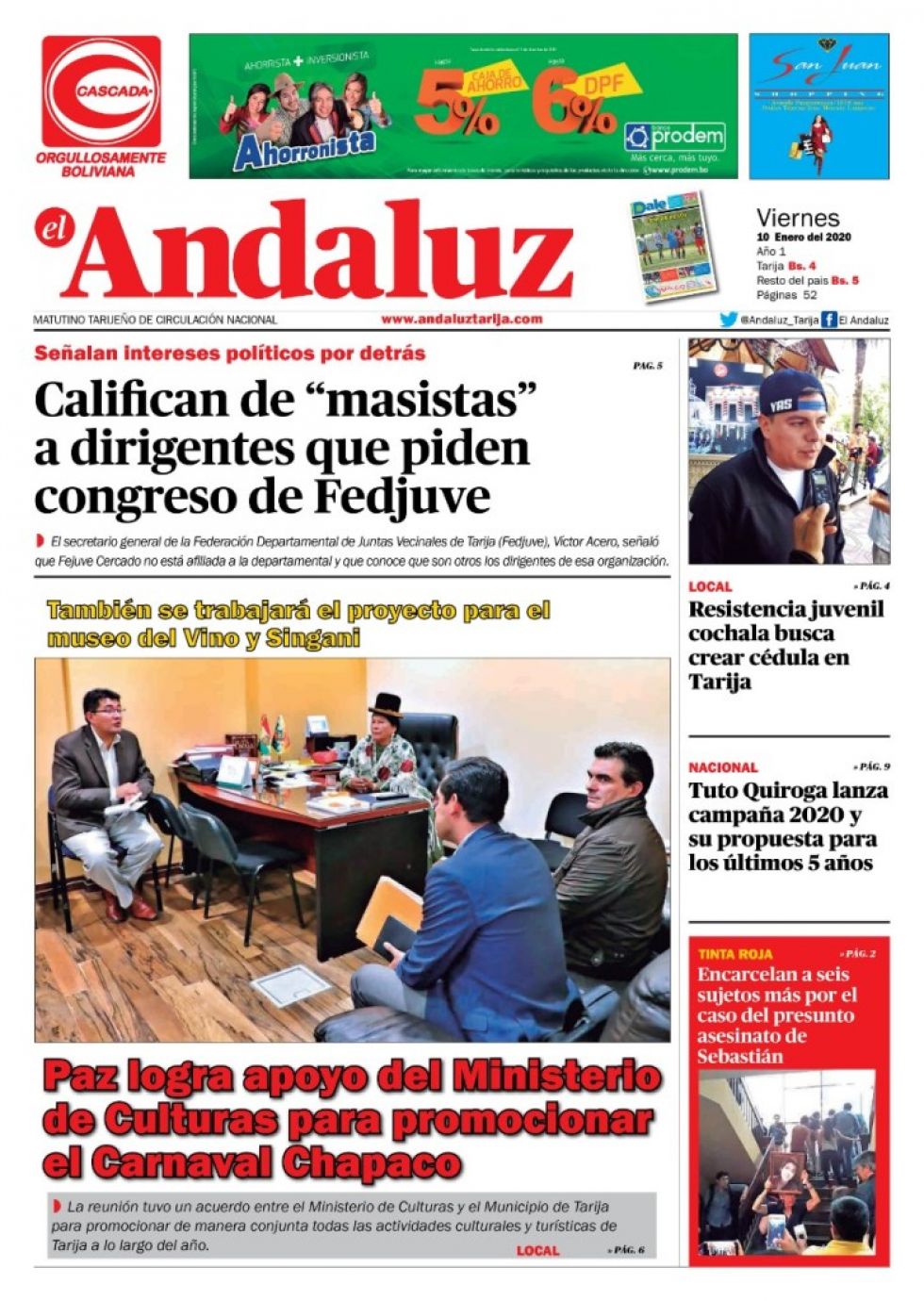 El Andaluz, Tarija.