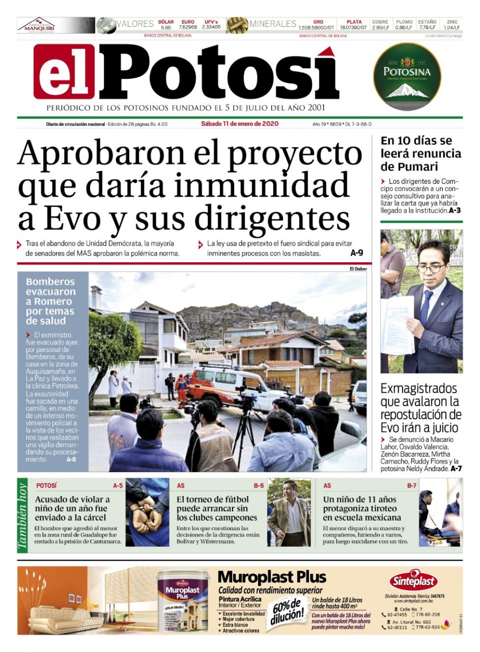 El Potosí.