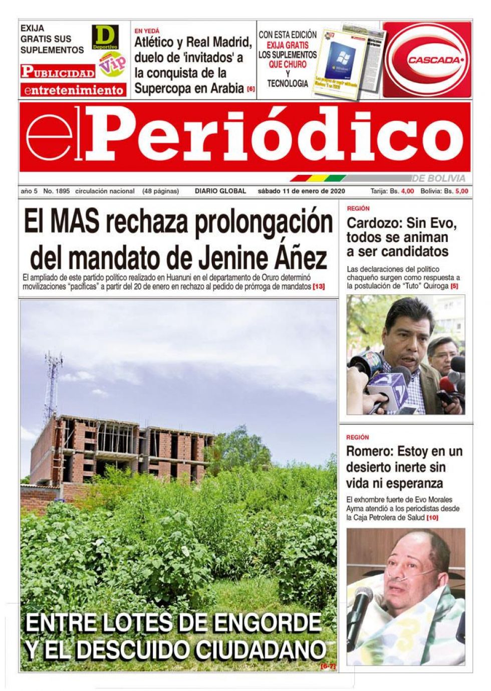 El Periódico, Tarija.