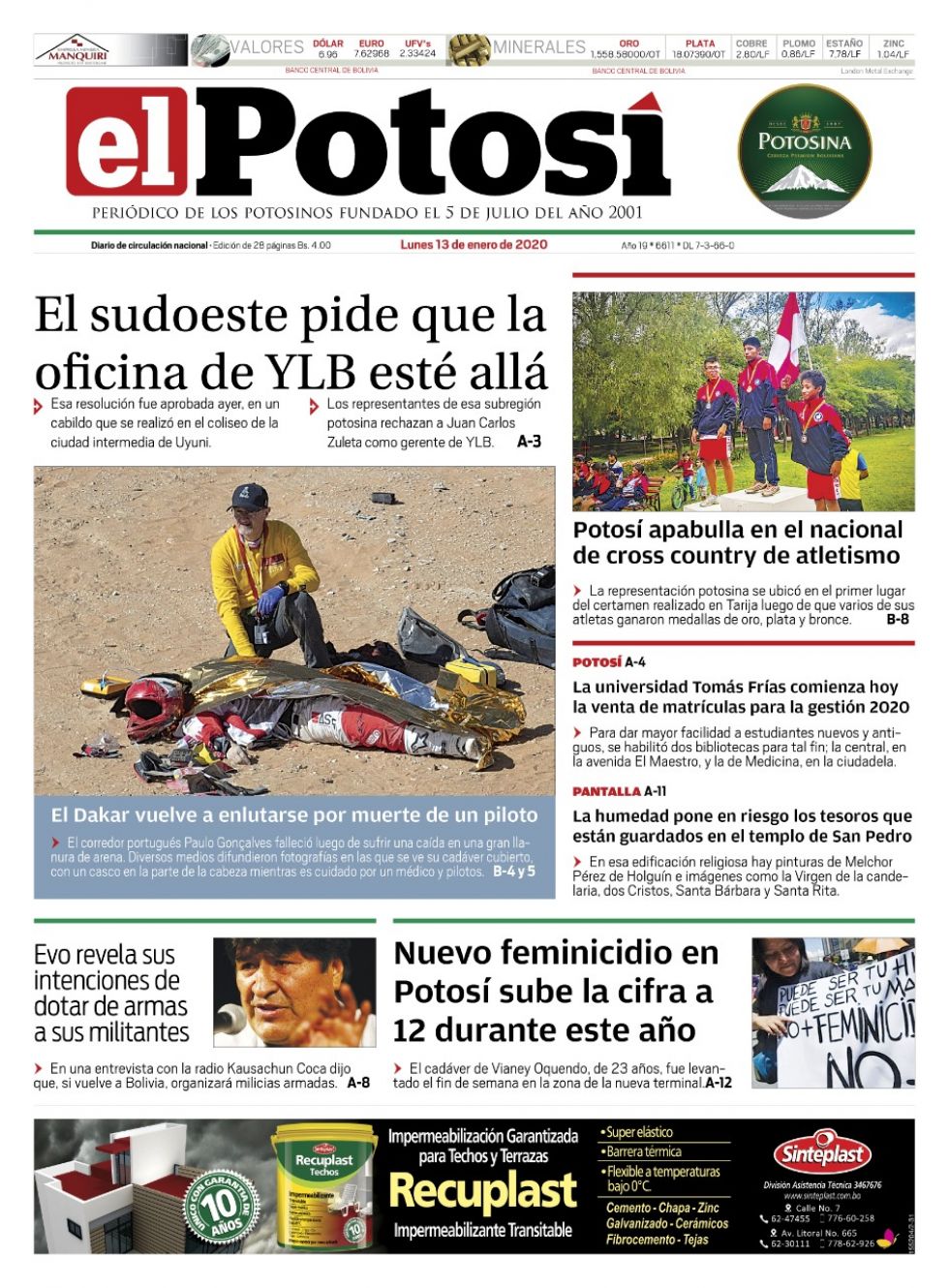 El Potosí.
