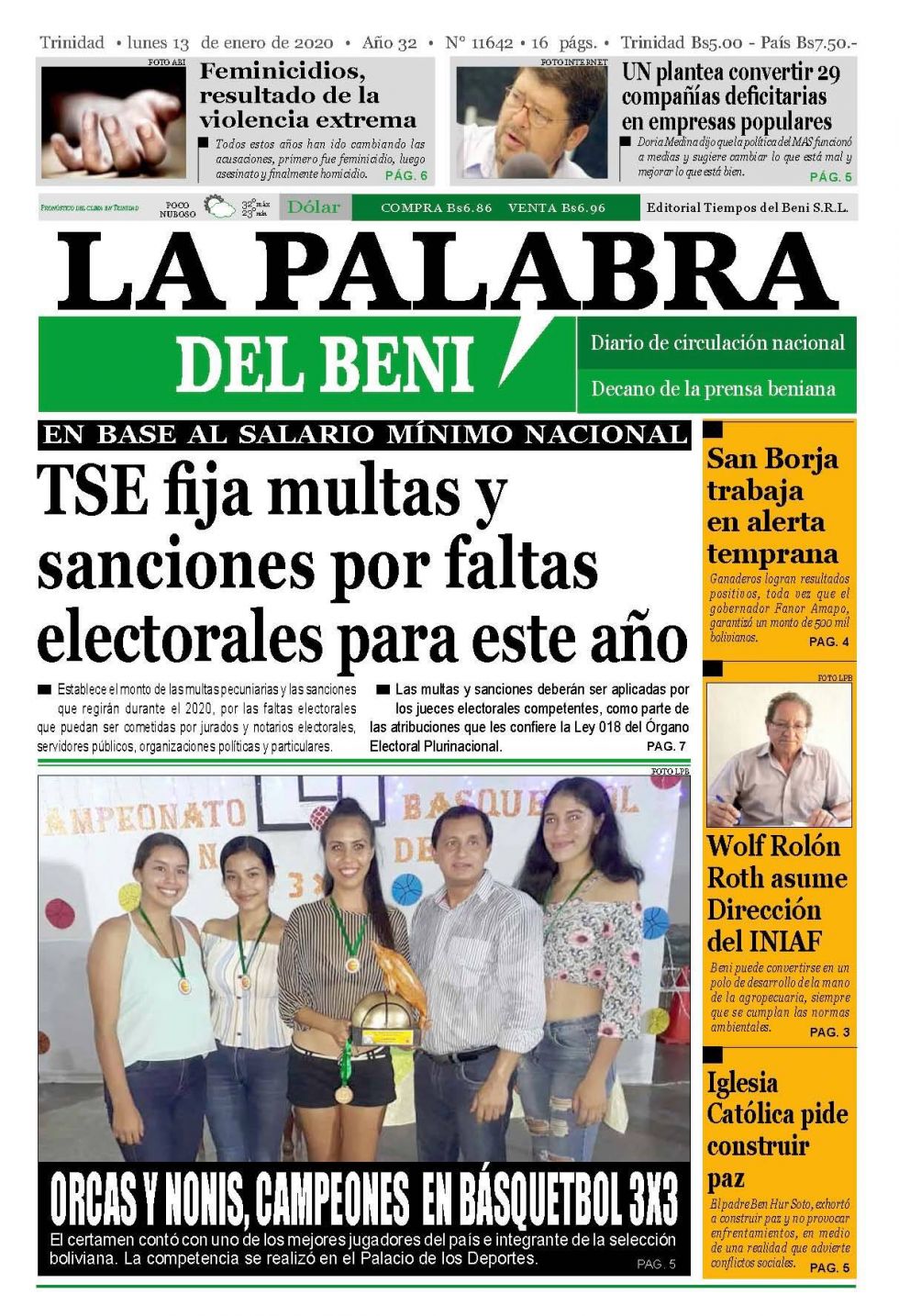 La Palabra del Beni.