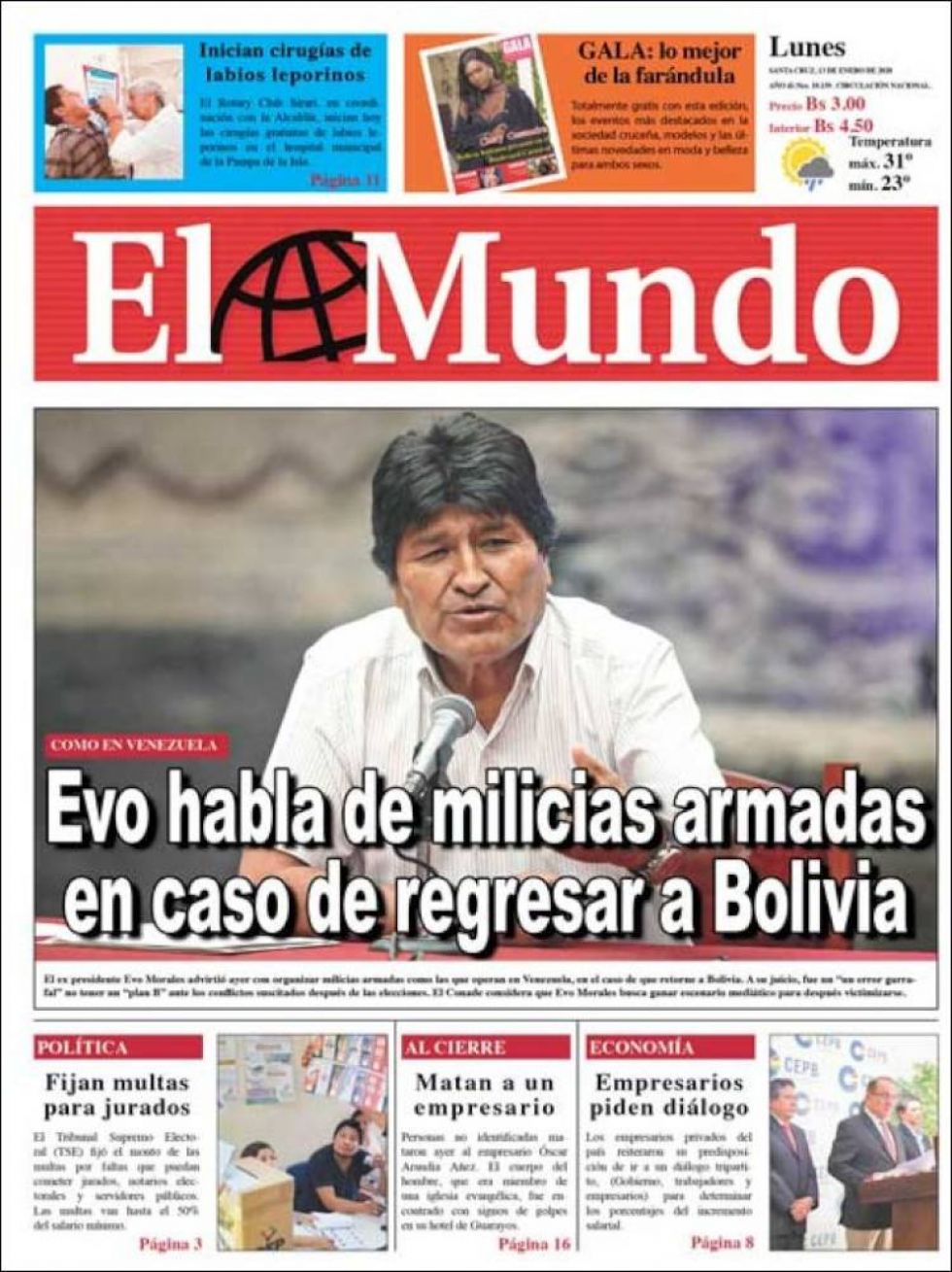El Mundo, Santa Cruz.