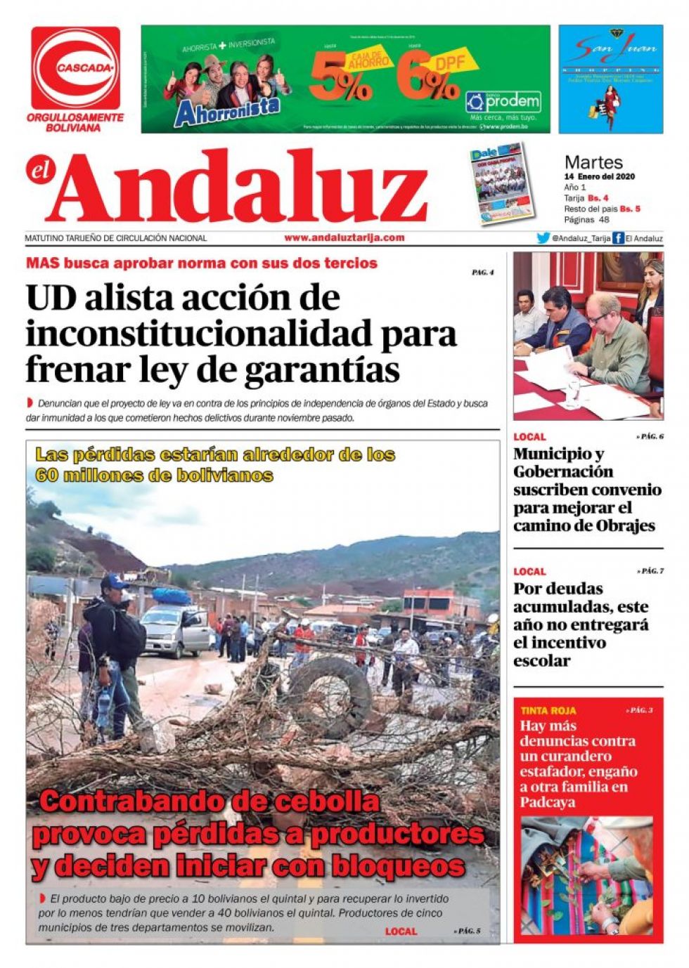 El Andaluz, Tarija.