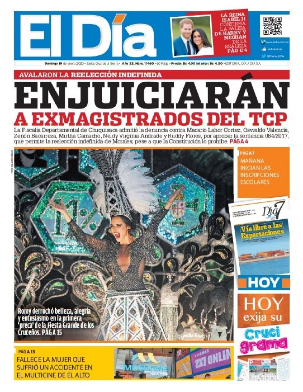 El Día, Santa Cruz.