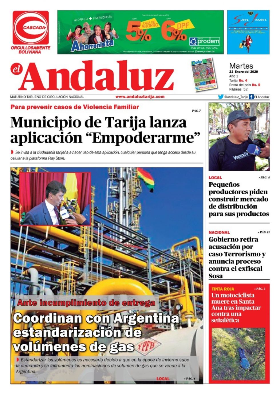 El Andaluz, Tarija.