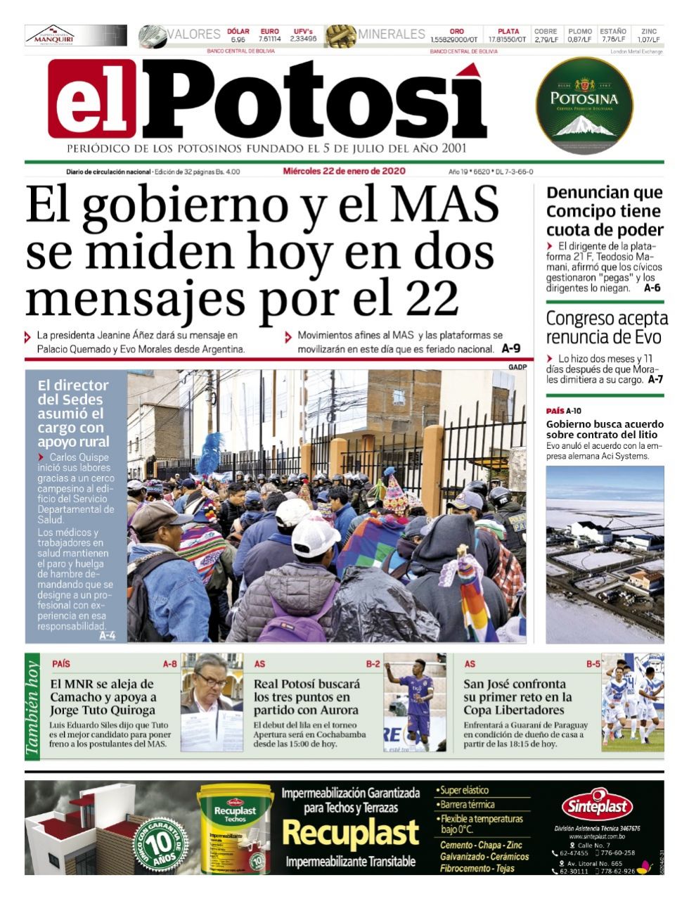 El Potosí.