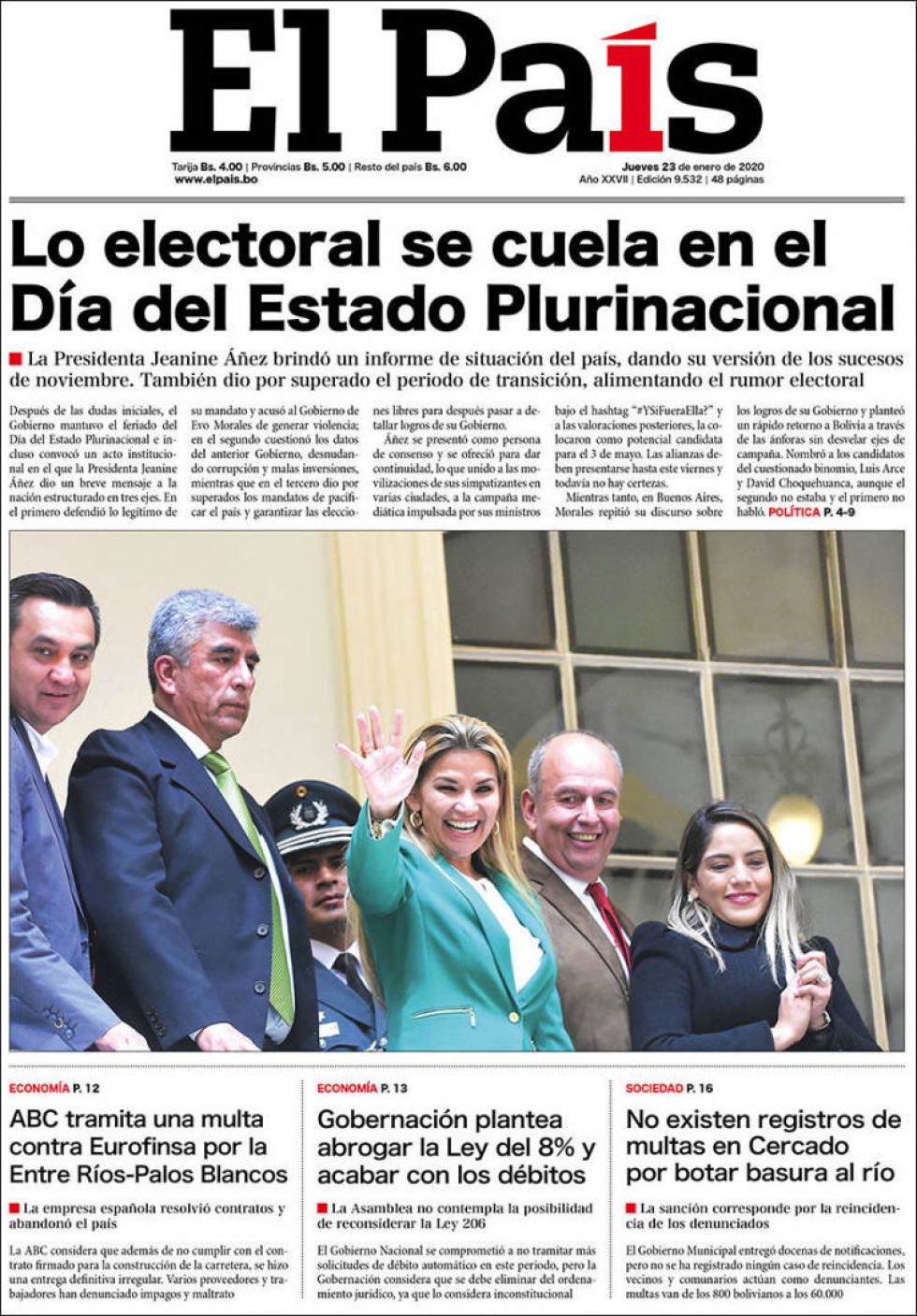 El País, Tarija.