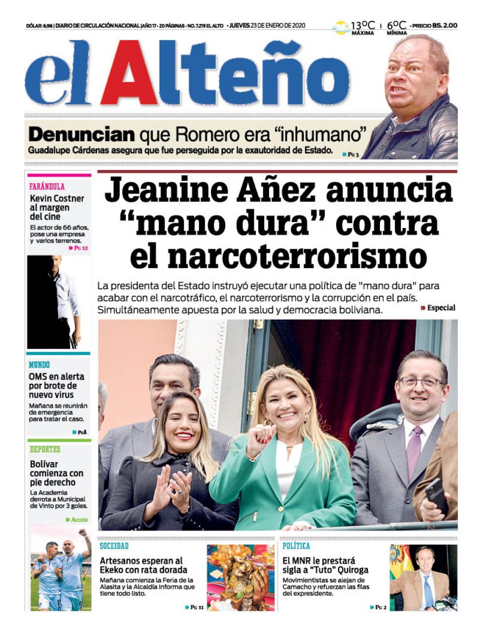 El Alteño, El Alto.