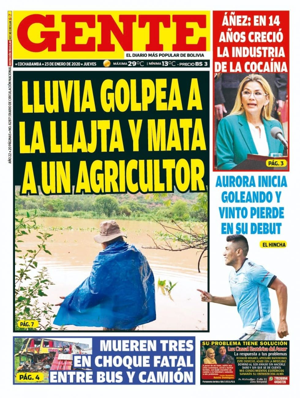 Gente, Cochabamba.
