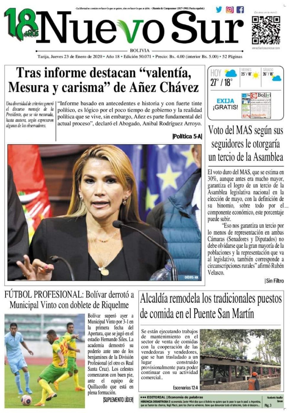 Nuevo Sur, Tarija.
