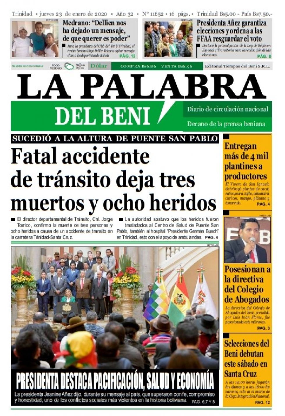 La Palabra del Beni.
